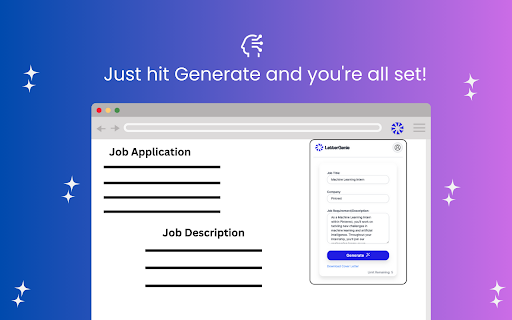 LetterGenie - Craft and Download Your Perfect Cover Letter in Seconds. startup – Cover Letter Generator