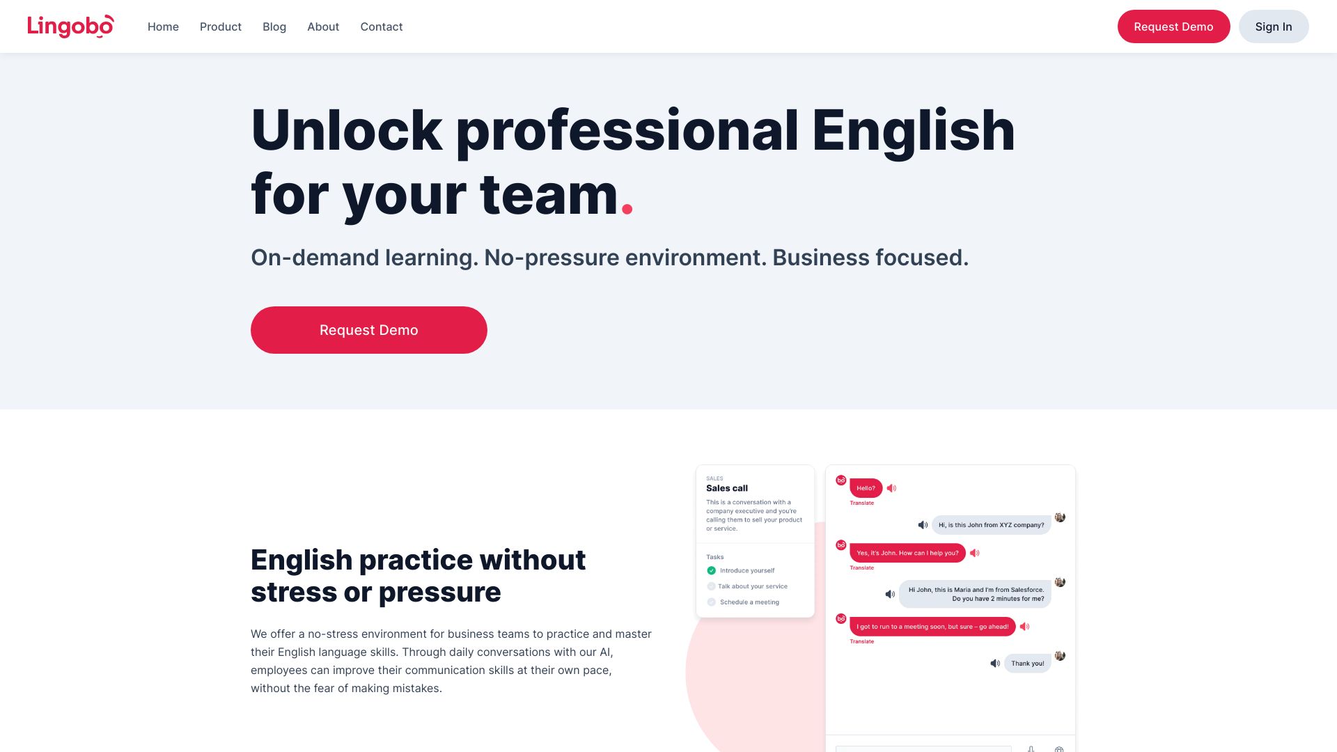 Lingobo startup – AI Language Learning