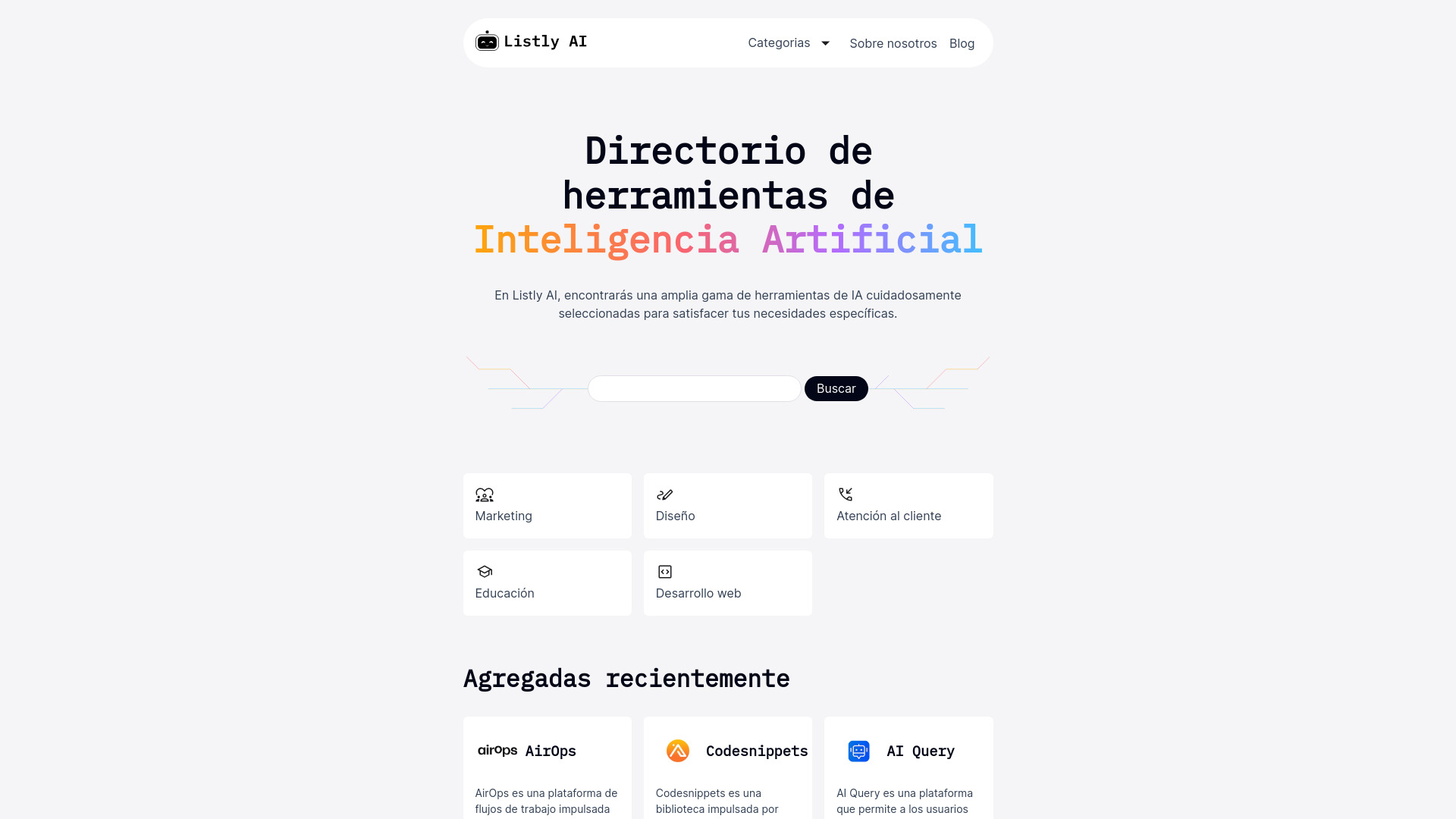Listly AI startup – AI Tools Directory