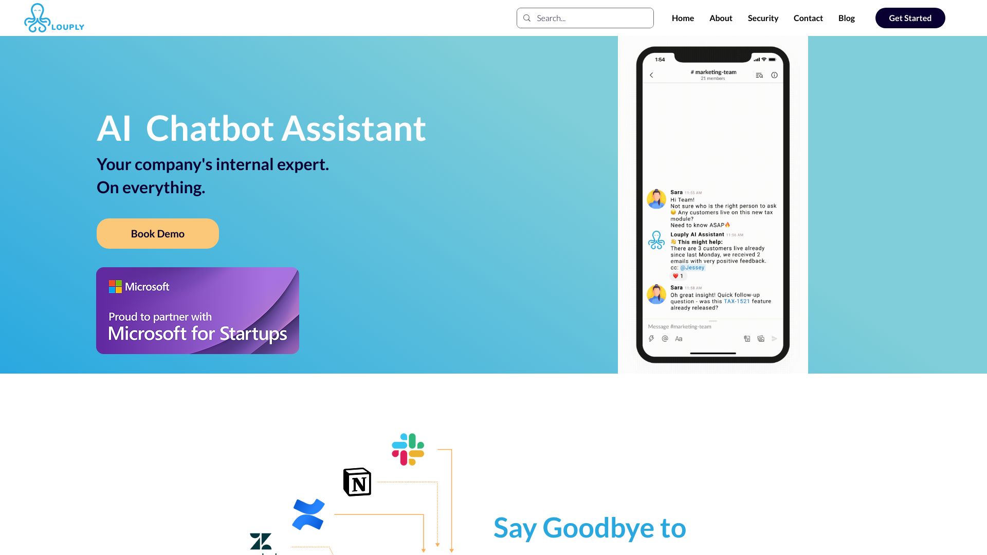 Louply AI Assistant startup – Other