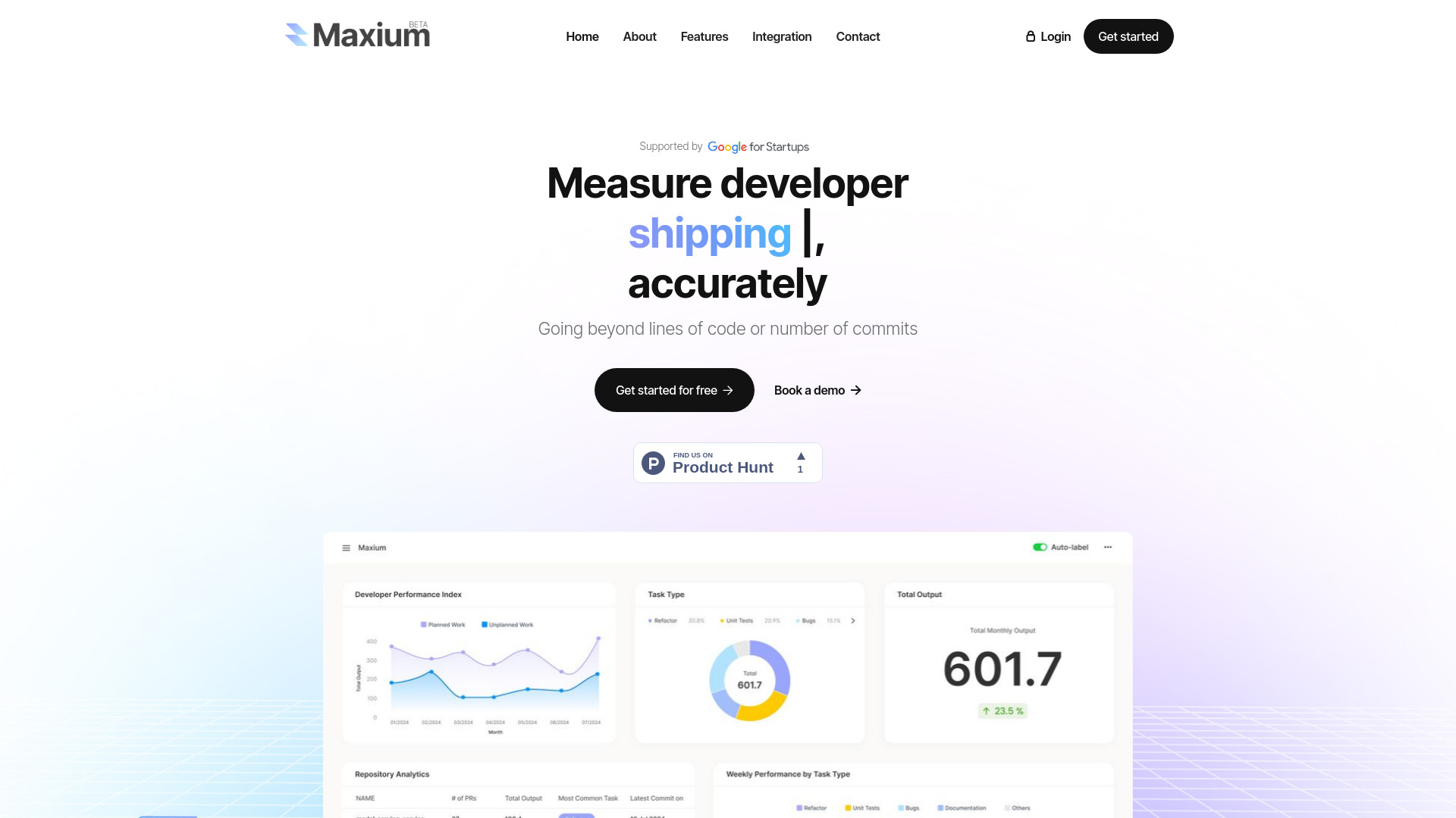 Maxium AI V0 startup – AI Productivity Tools