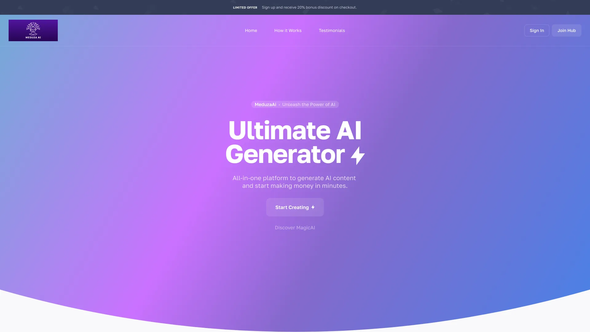 Meduza AI startup – AI Chatbot