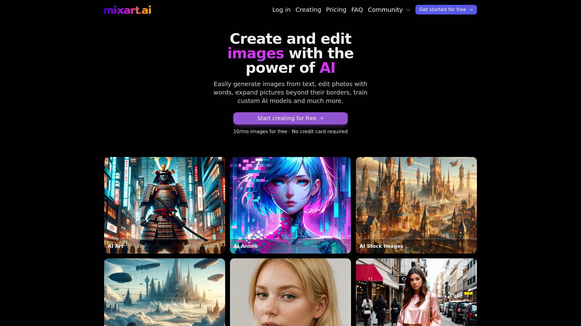 mixart.ai startup – AI Image Generator