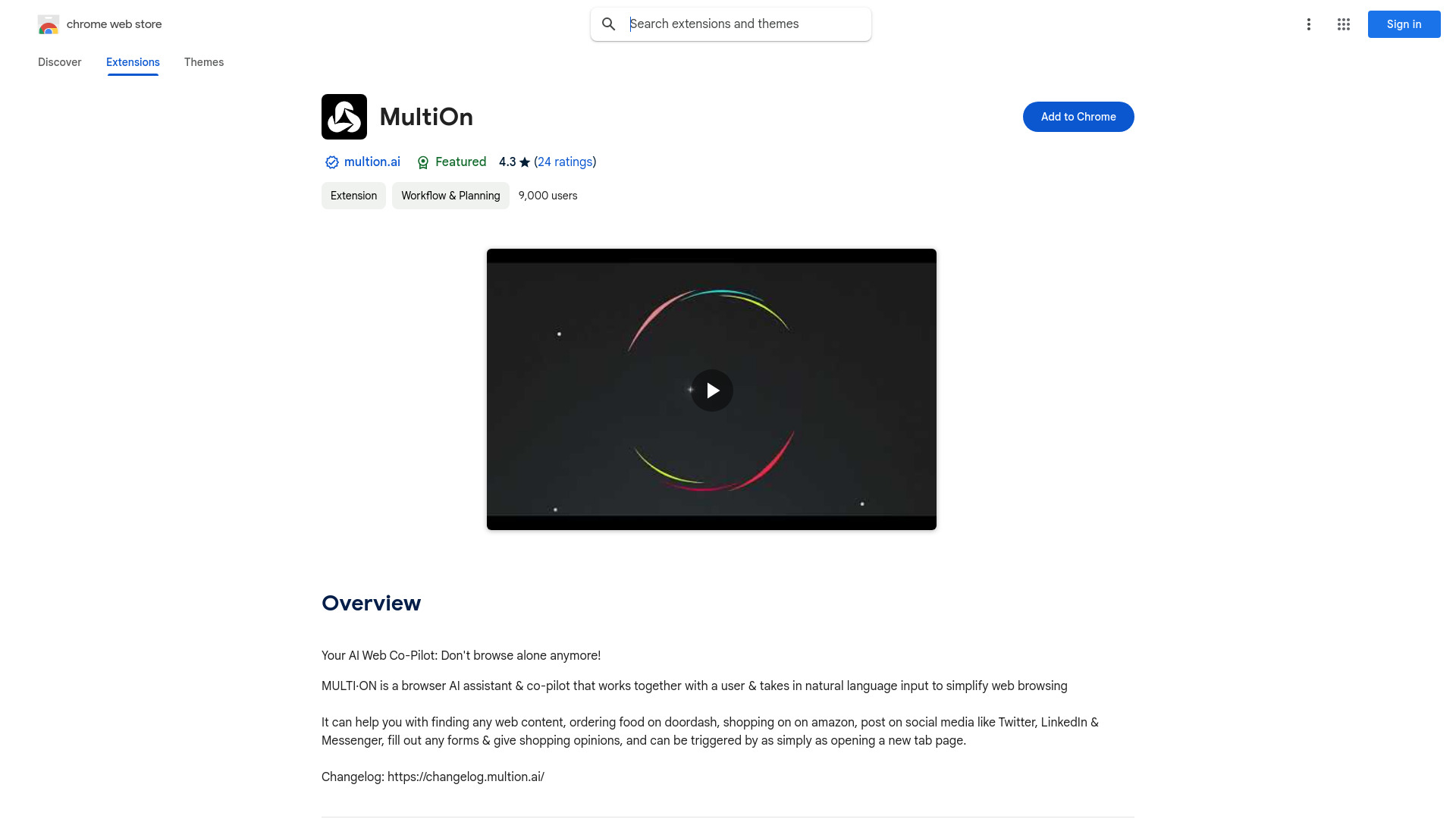 MultiOn startup – AI Browsers