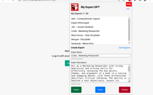 My Expert GPT startup – AI Agent