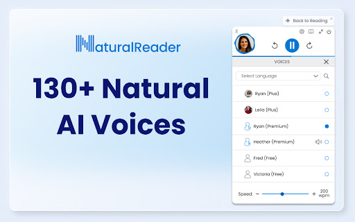 NaturalReader - AI Text to Speech startup – AI Text-to-Speech