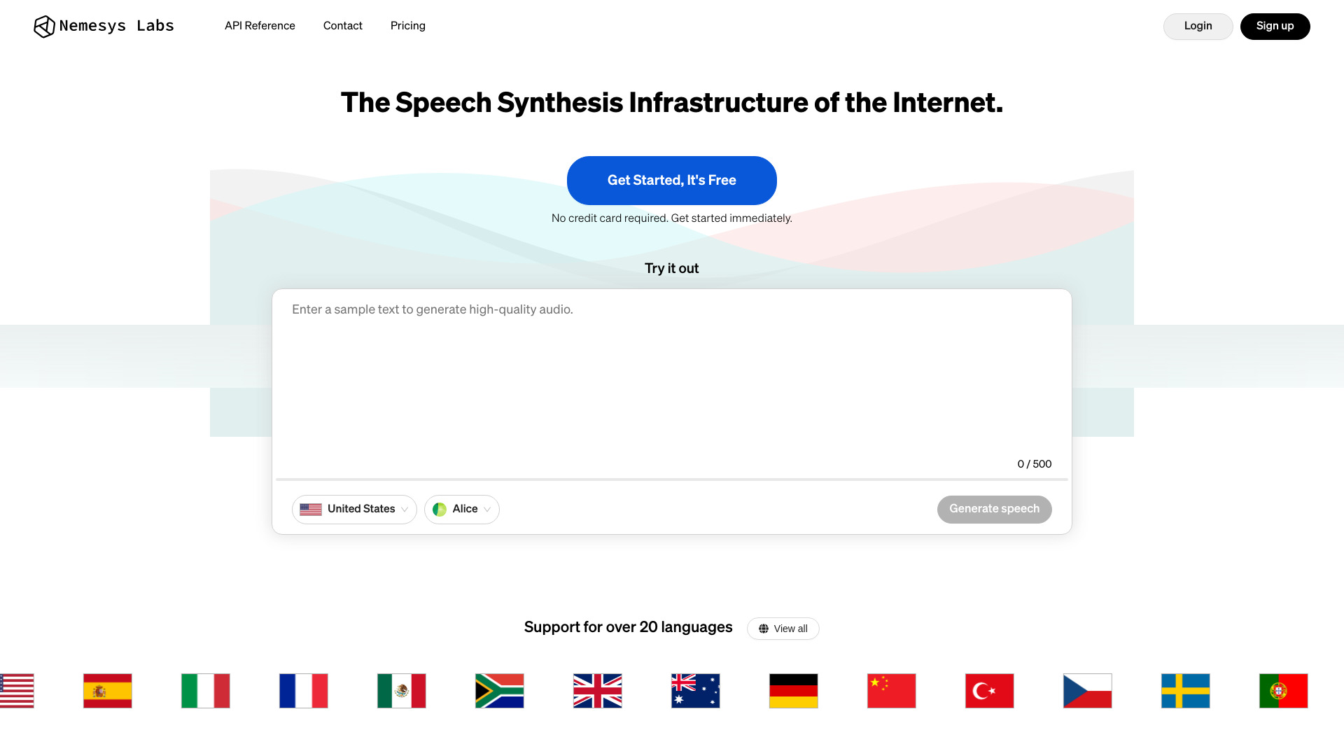 Nemesys Labs startup – AI Text-to-Speech
