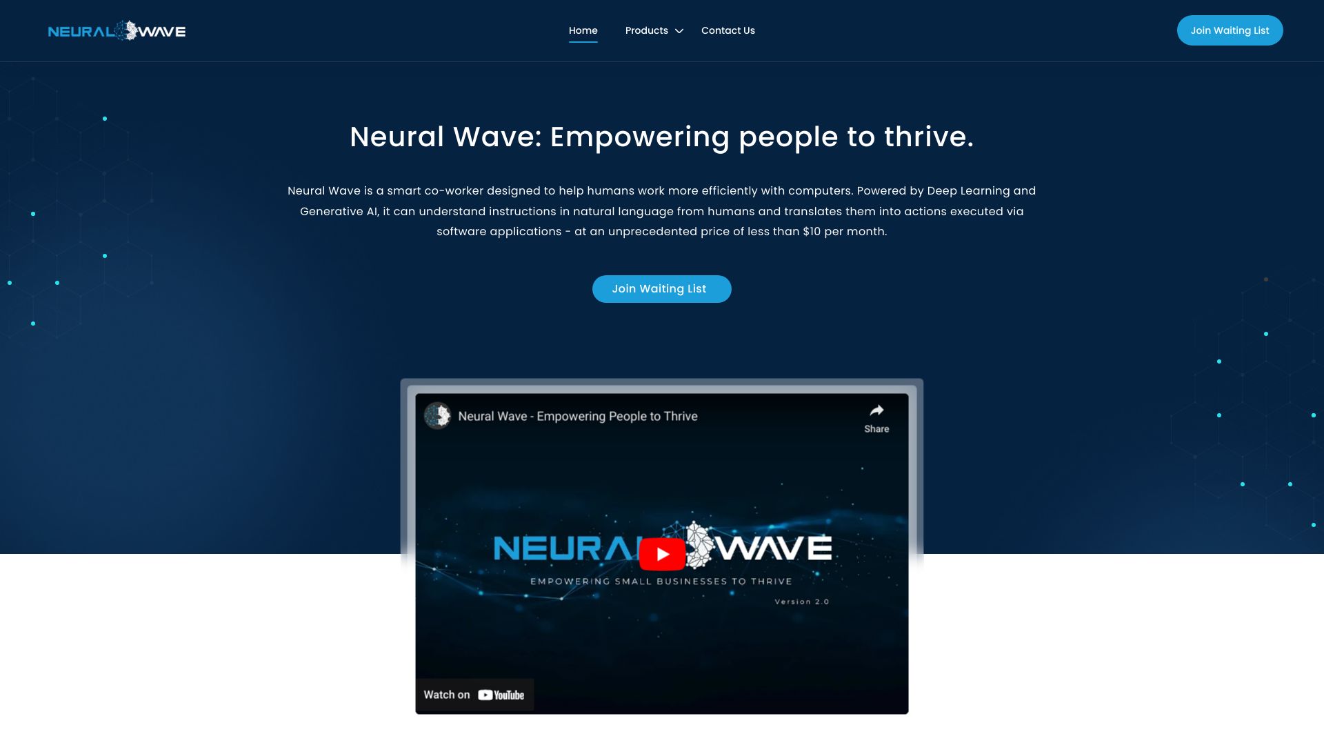 Neural Wave startup – Large Language Models (LLMs)
