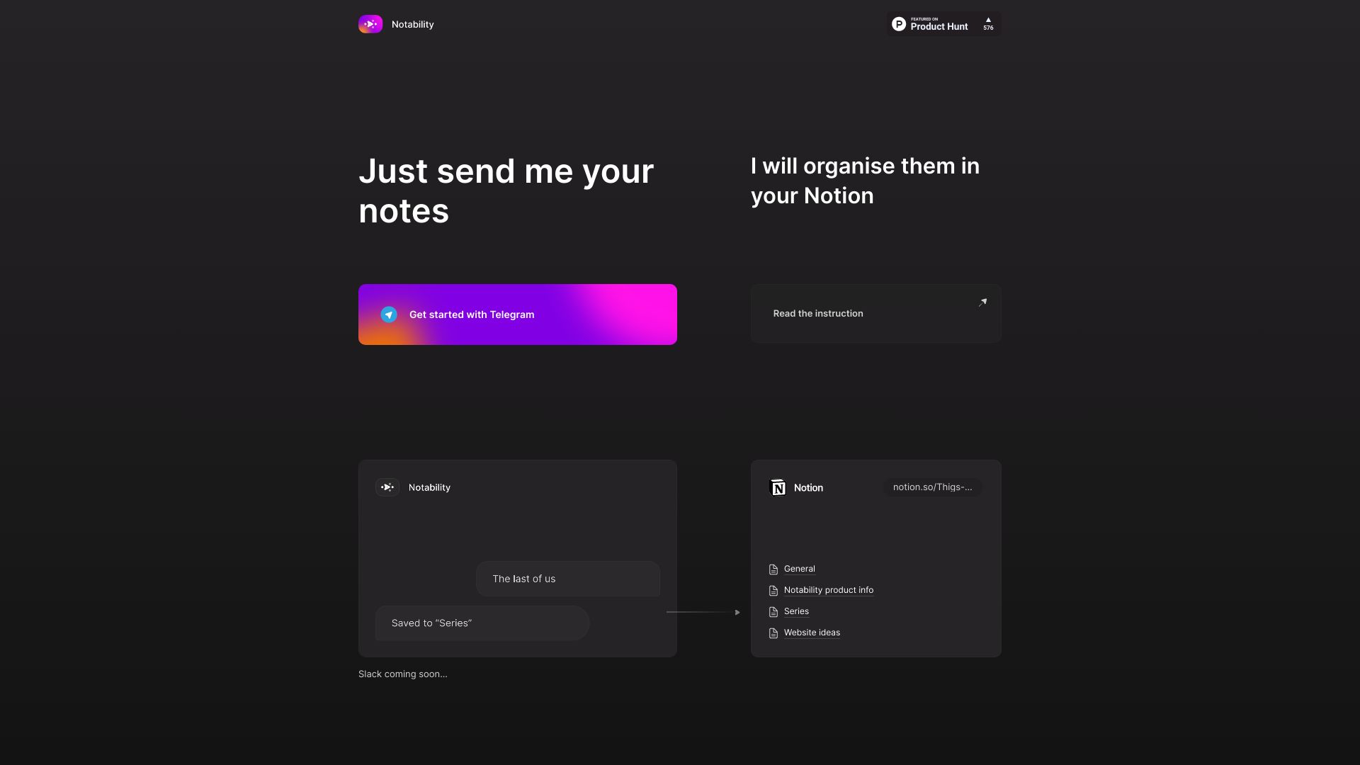 Notability startup – AI Task Management