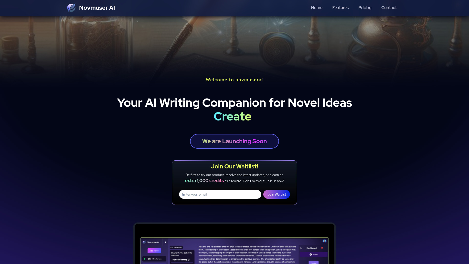 Novmuser AI startup – Novel