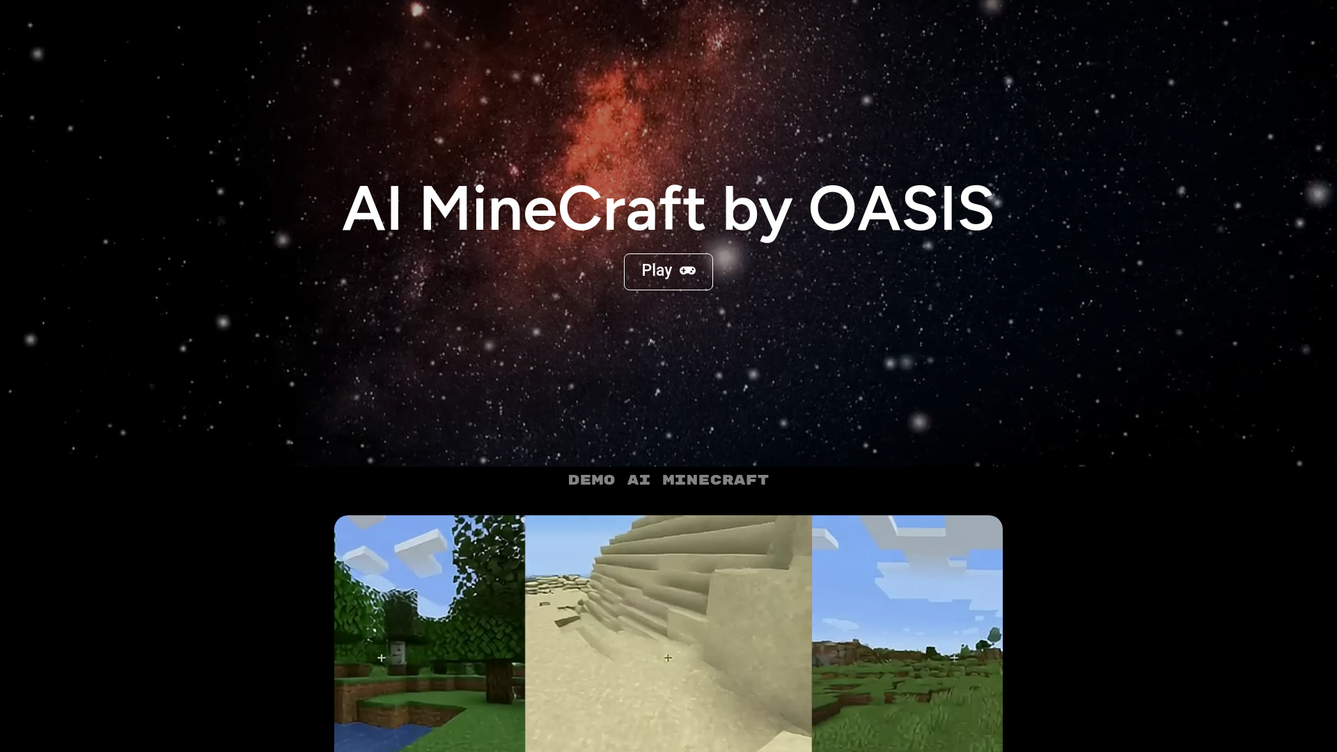 Oasis Decart AI startup – Other