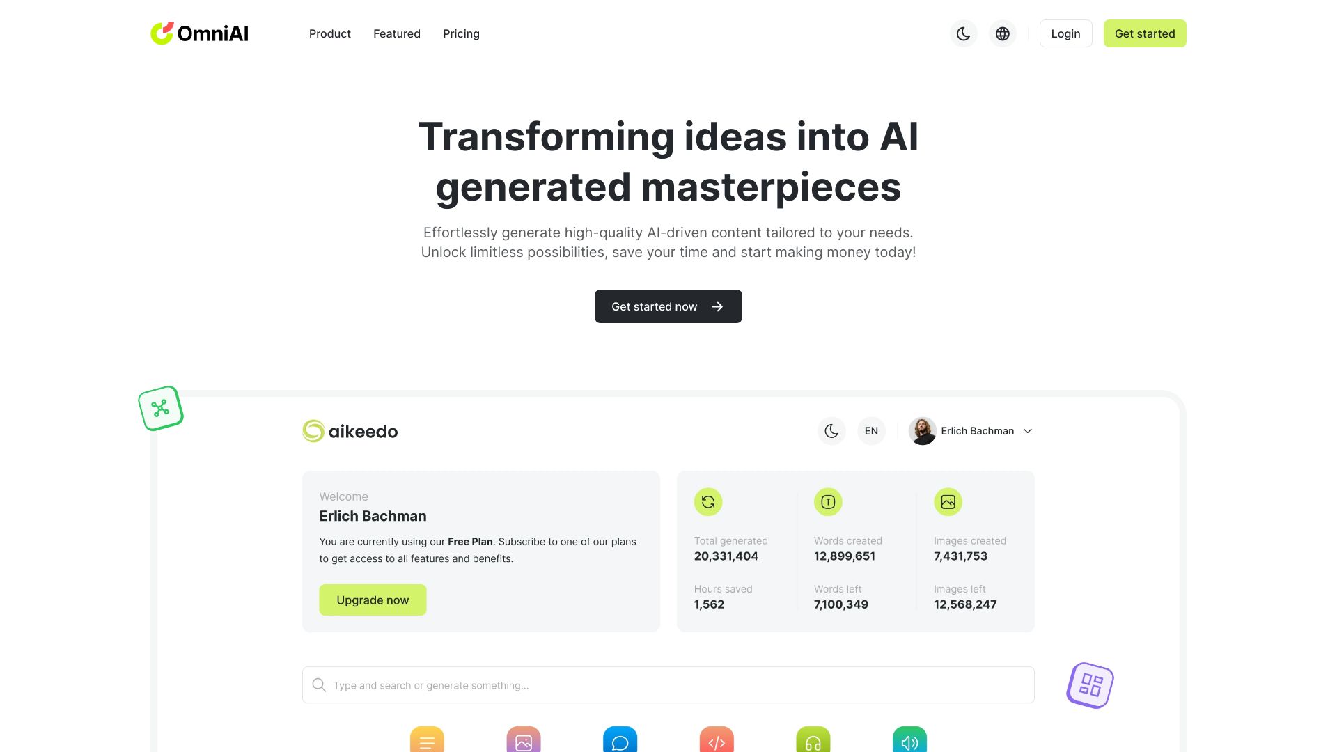 OmniAI.Club startup – AI Productivity Tools