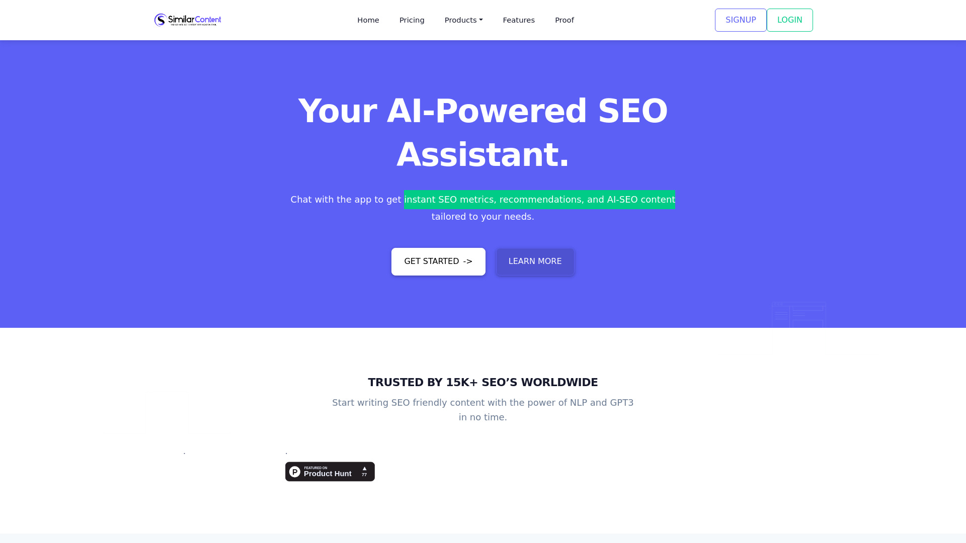 Onpage.ai startup – AI SEO Tools