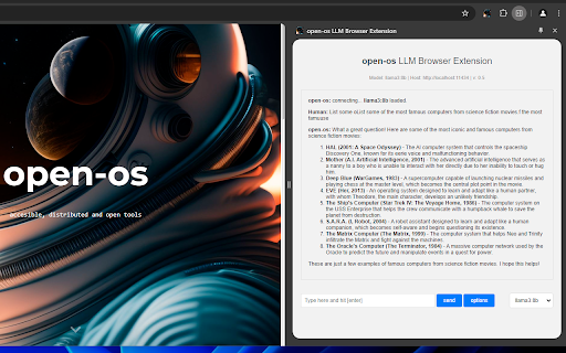 open-os AI Browser Extension startup – AI Browsers