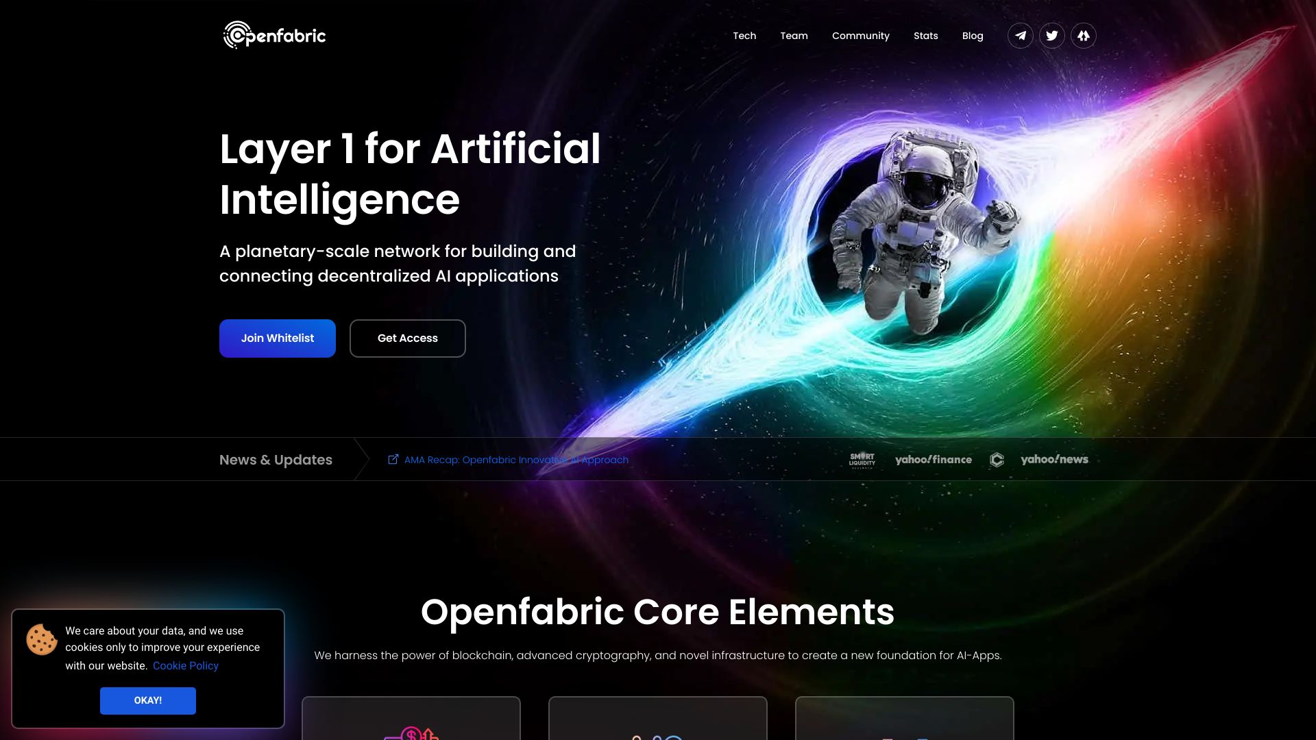 Openfabric AI startup – AI Advertising Assistant