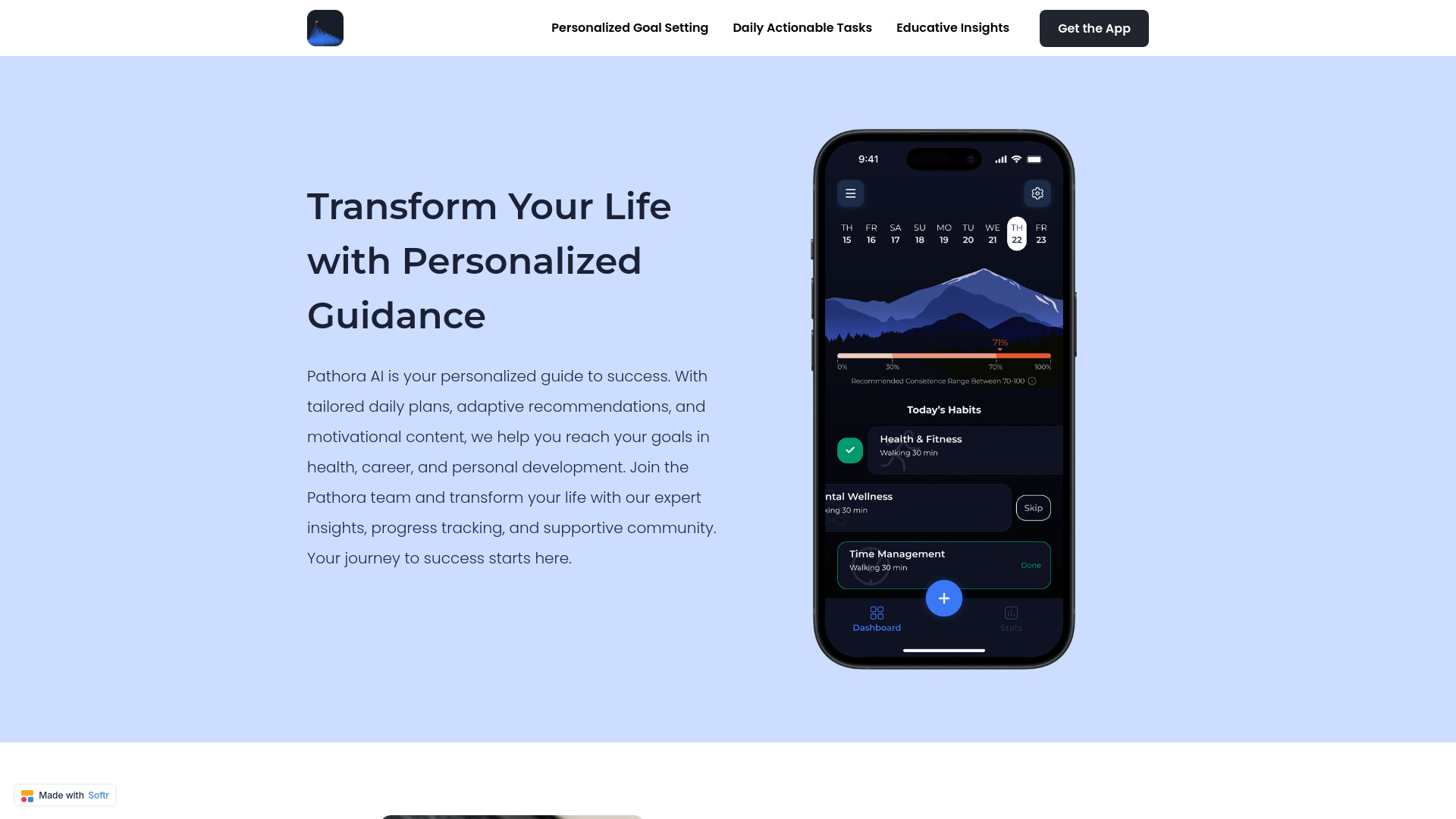 Pathora AI startup – AI Coaching