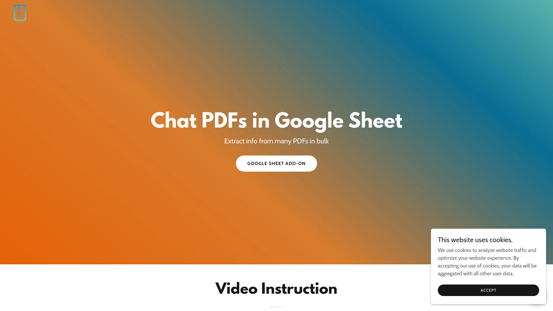 PDF AI Sheet startup – AI PDF