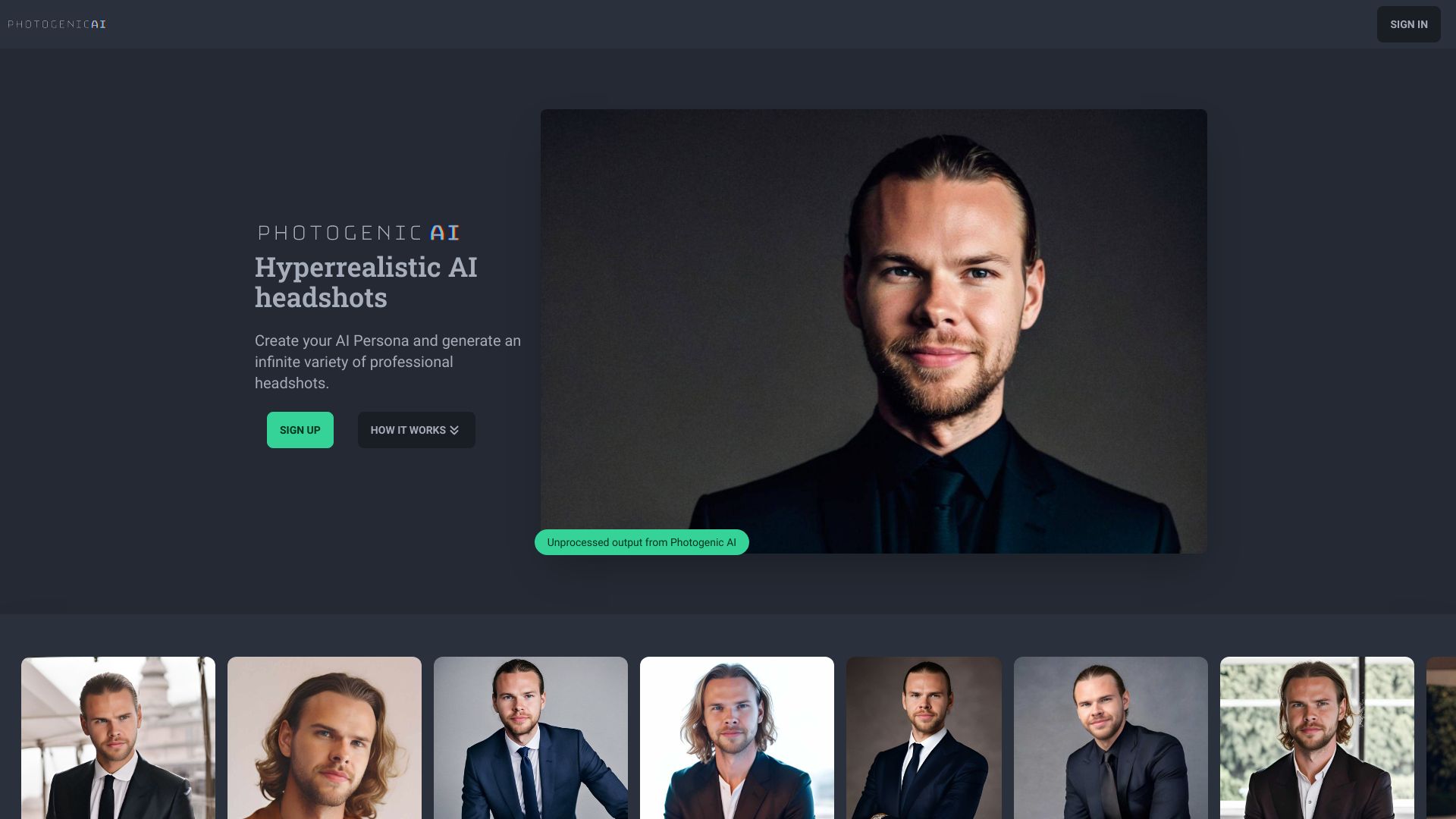 PhotogenicAI startup – AI Advertising Assistant