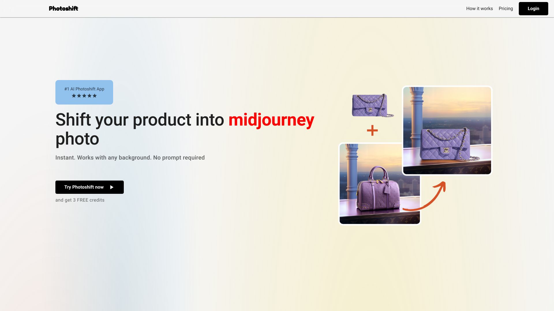 Photoshift startup – AI Product Photography