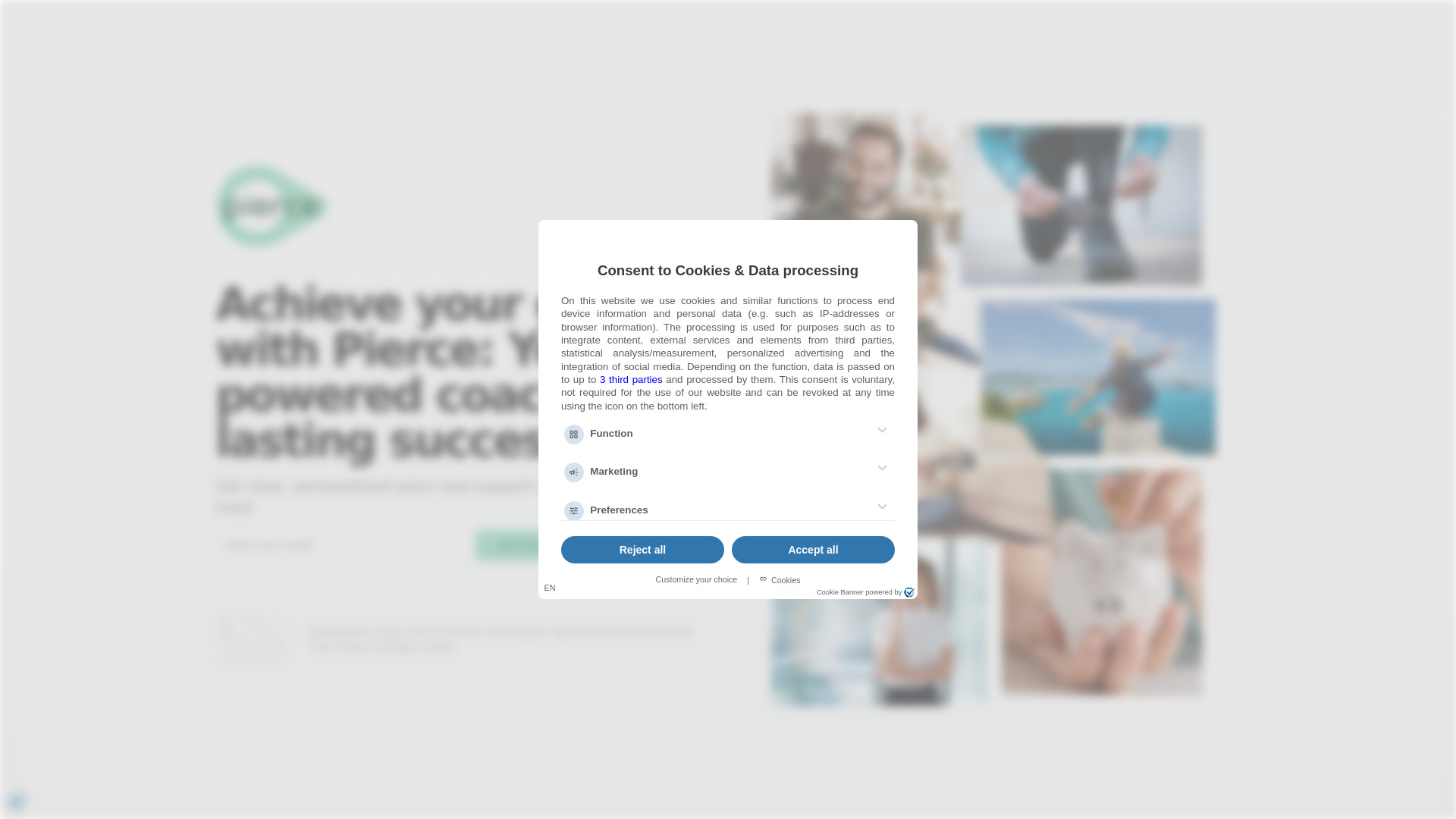 Pierce startup – AI Coaching