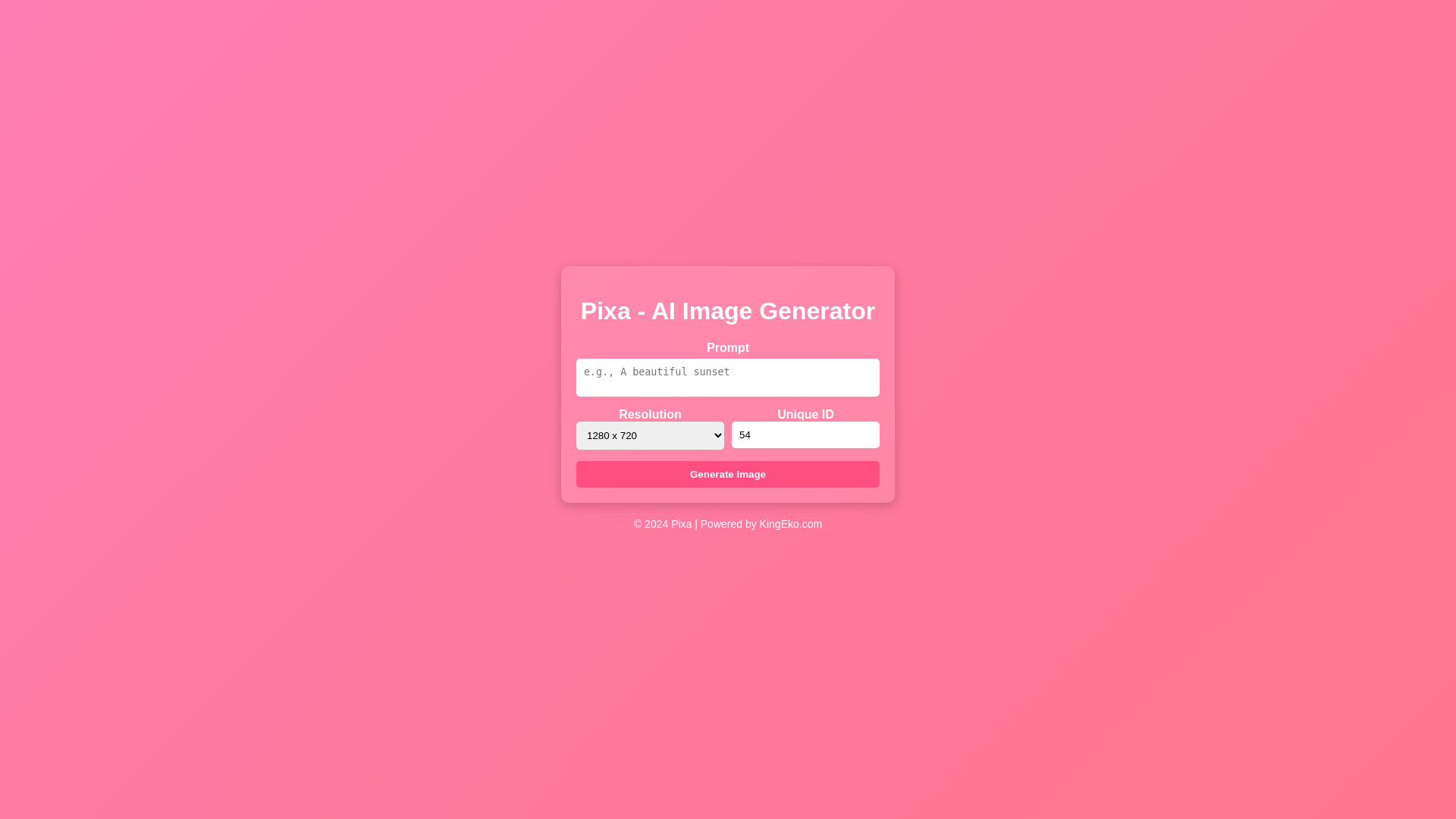 Pixa startup – AI Art Generator