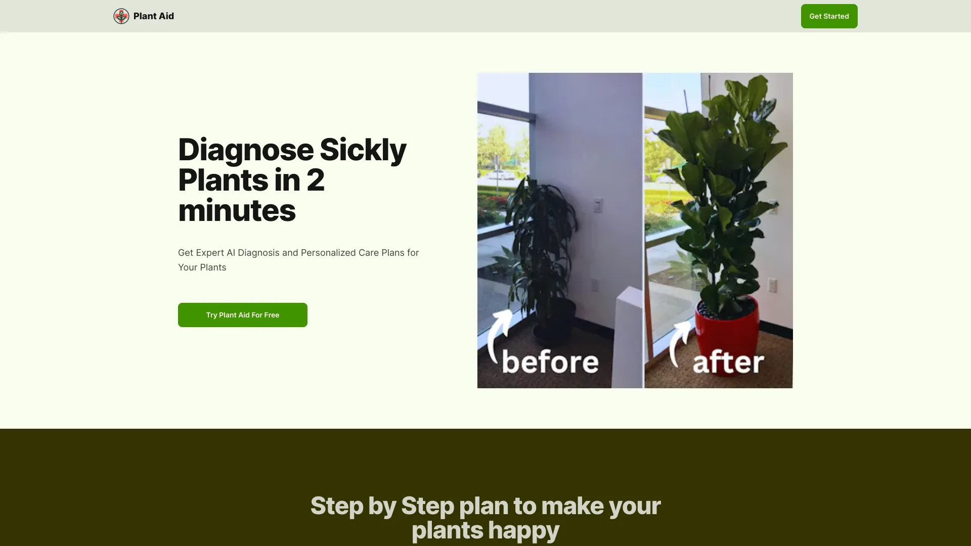 Plant Aid startup – AI Medical Diagnosis