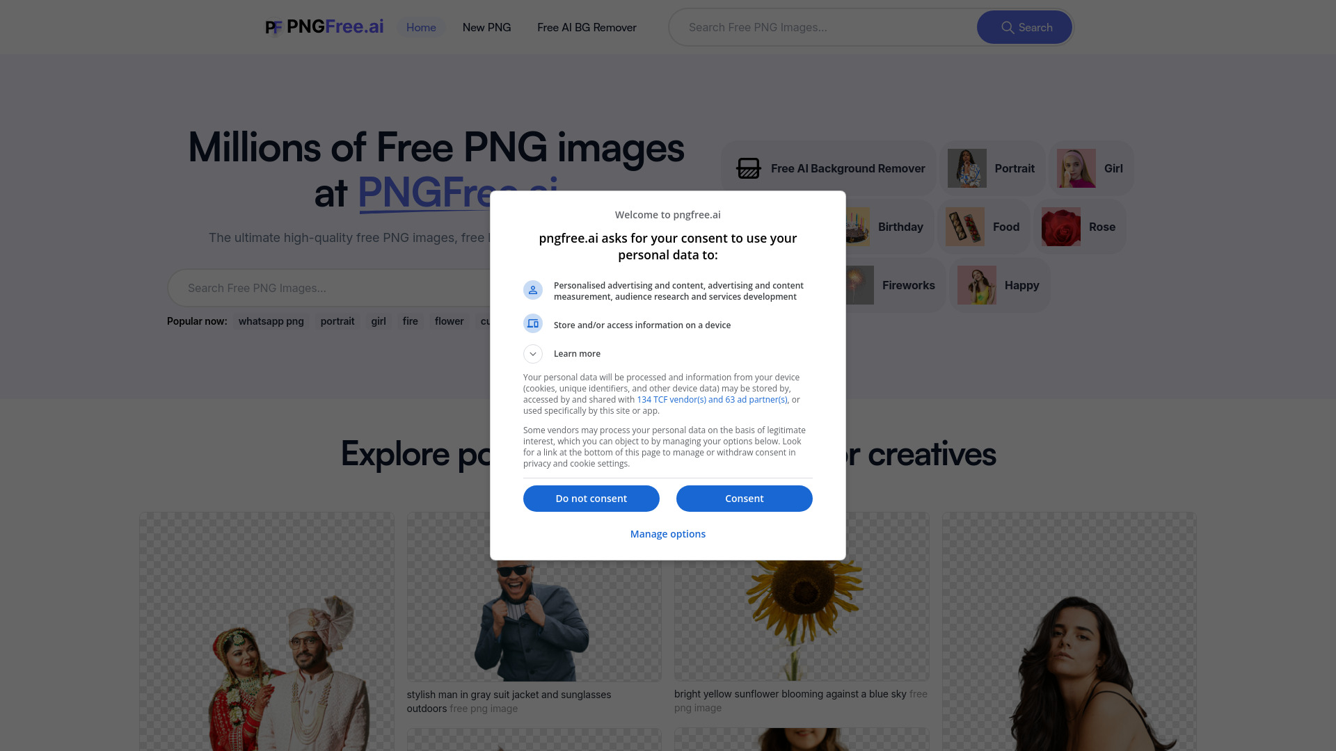 PNGFree.ai startup – AI Background Remover
