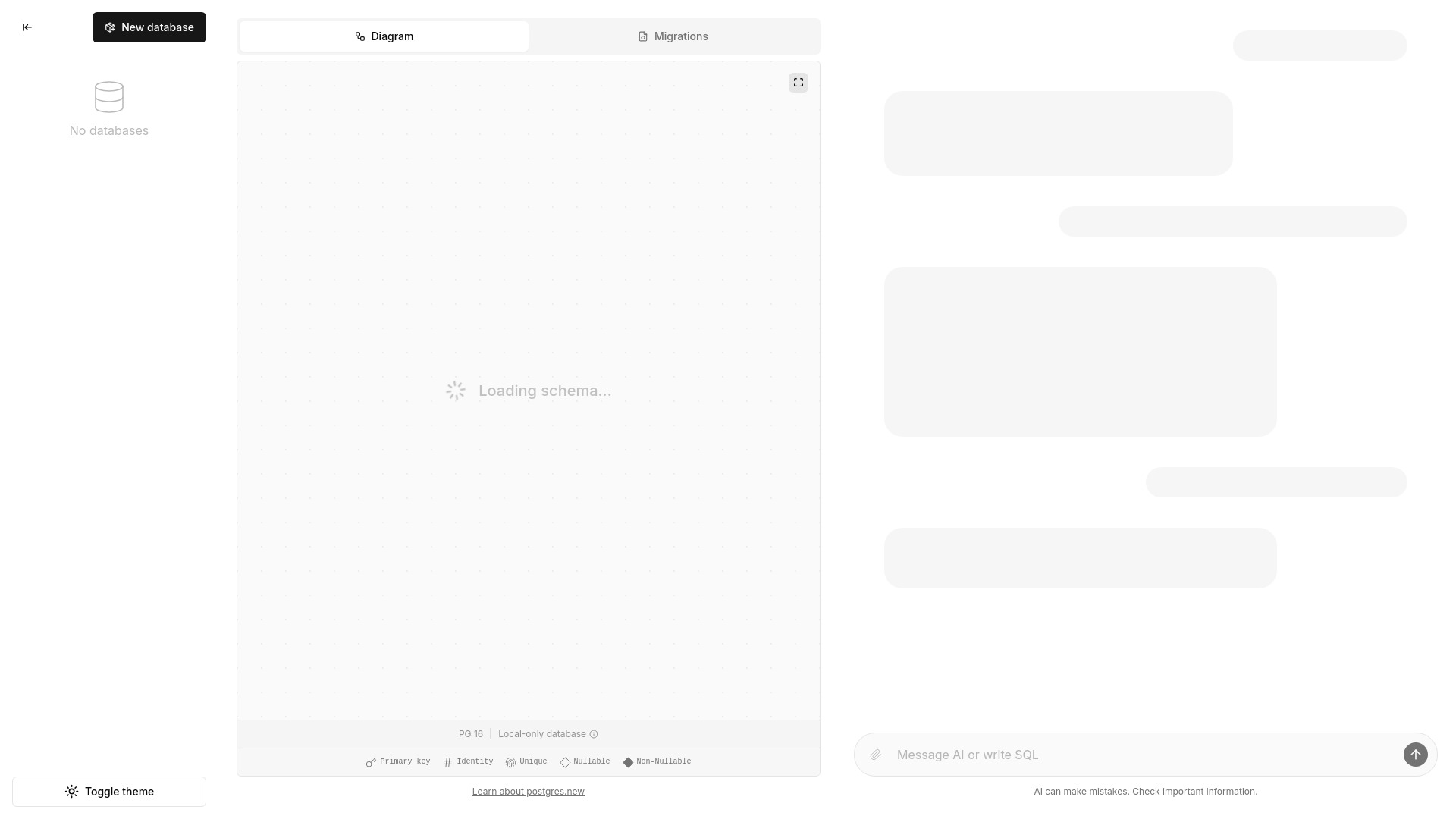Postgres Sandbox startup – AI Developer Tools