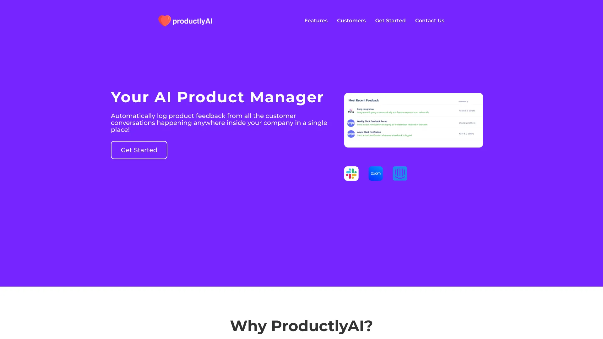 ProductlyAI startup – AI Knowledge Management