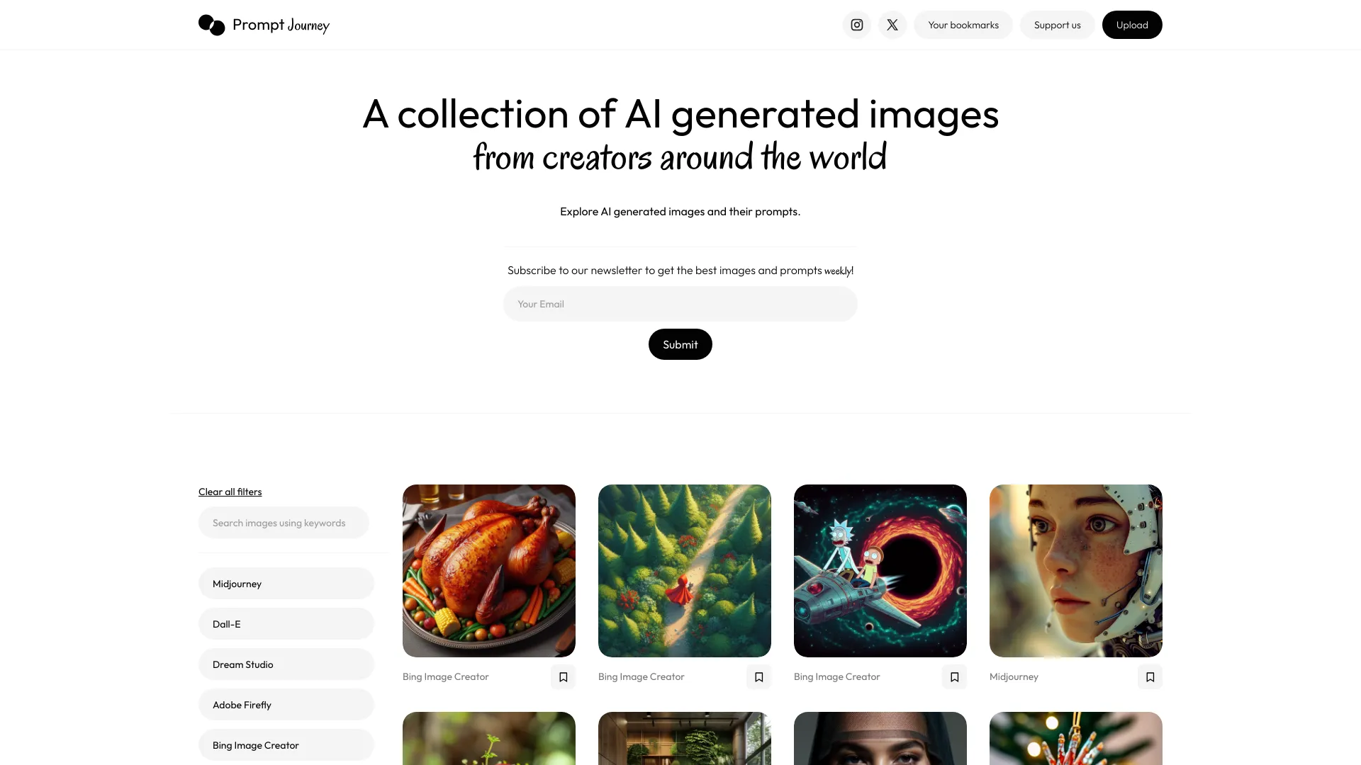 Prompt Journey startup – AI Image Generator