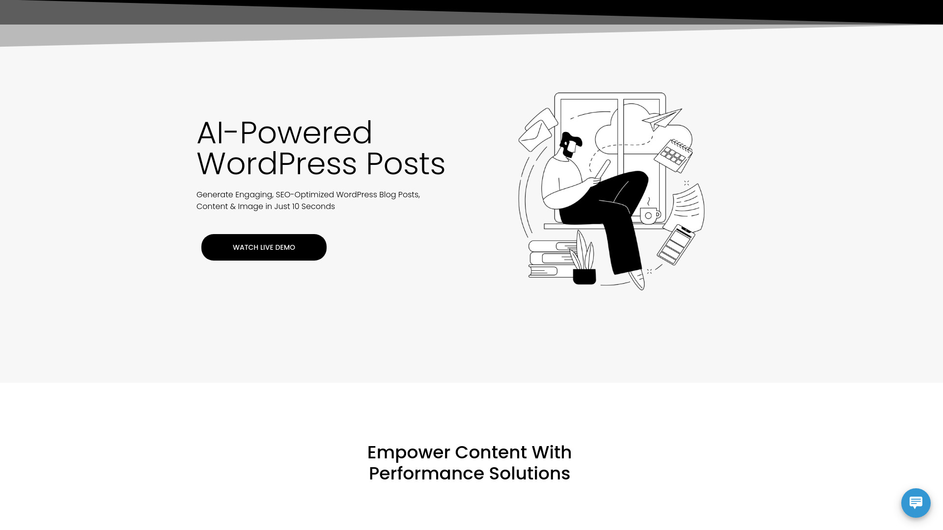 Quick Post WP startup – AI Blog Generator