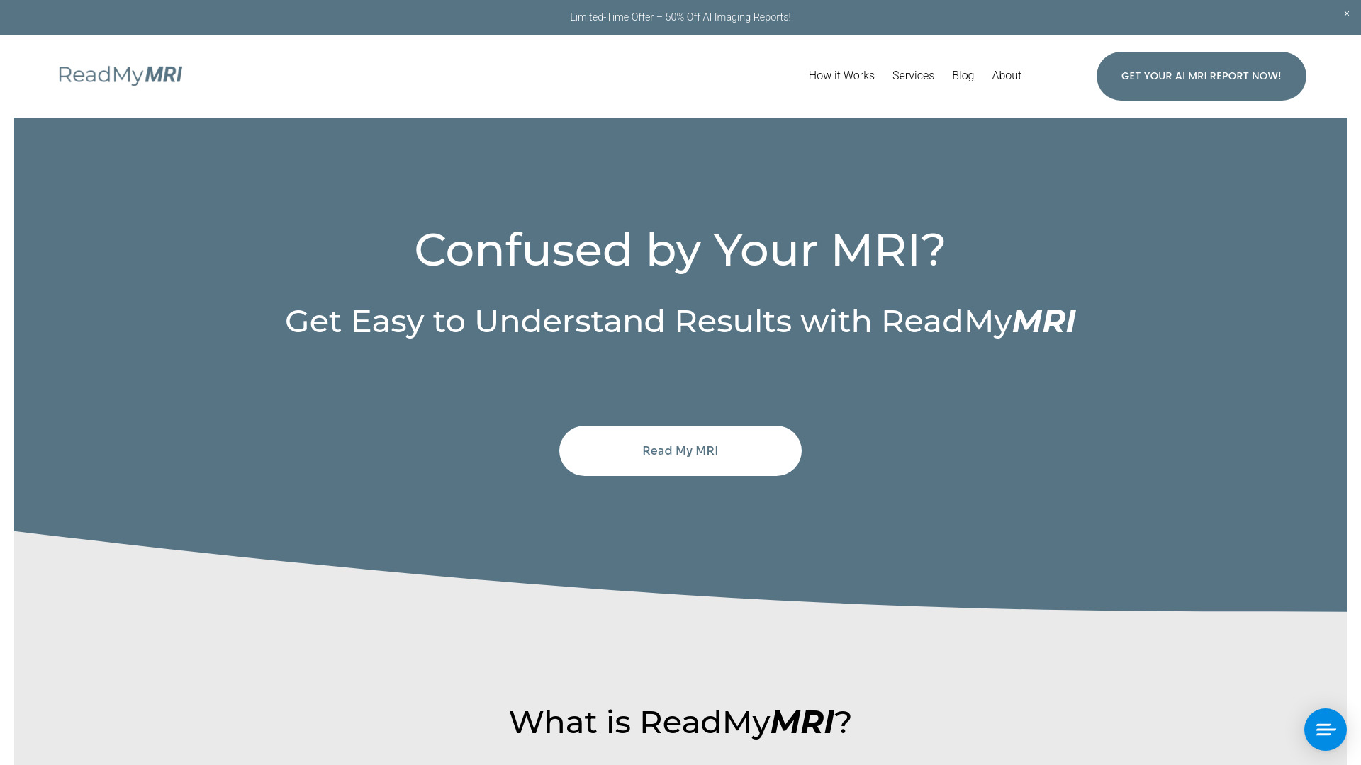 Read My MRI startup – AI Report Generator