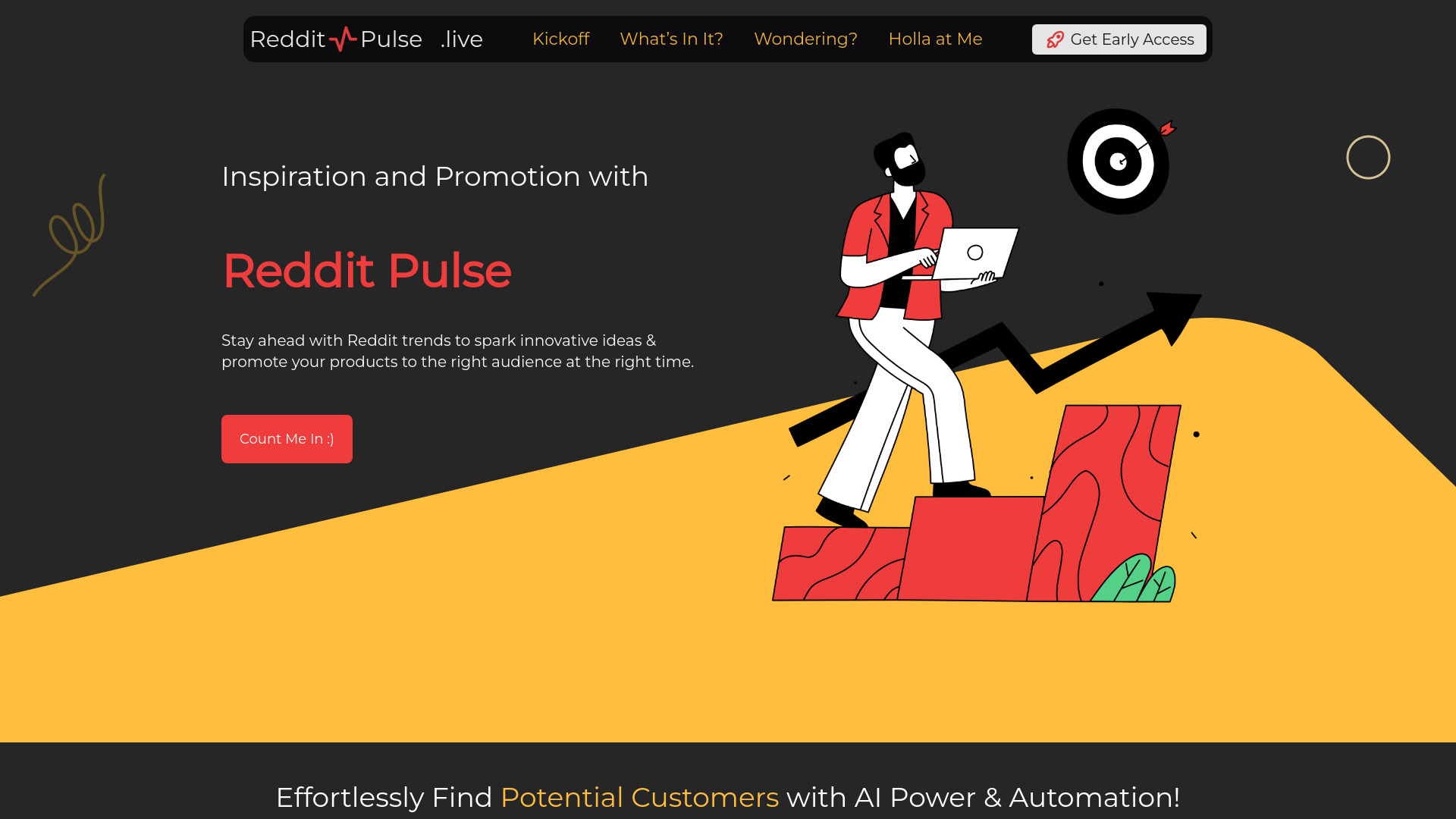 Reddit Pulse .live startup – AI Lead Generation