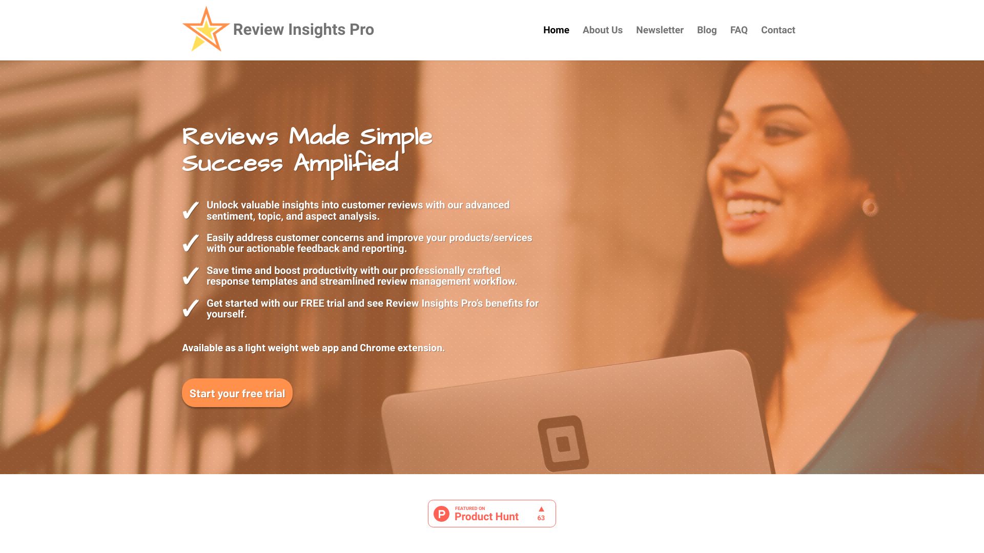Review Insights Pro startup – AI Reviews Assistant