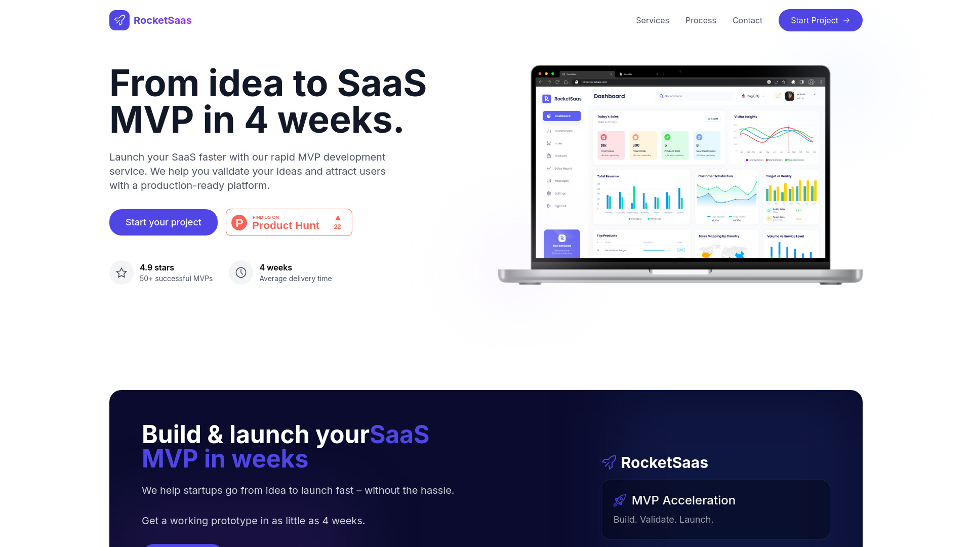 RocketSaas startup – AI Copilot