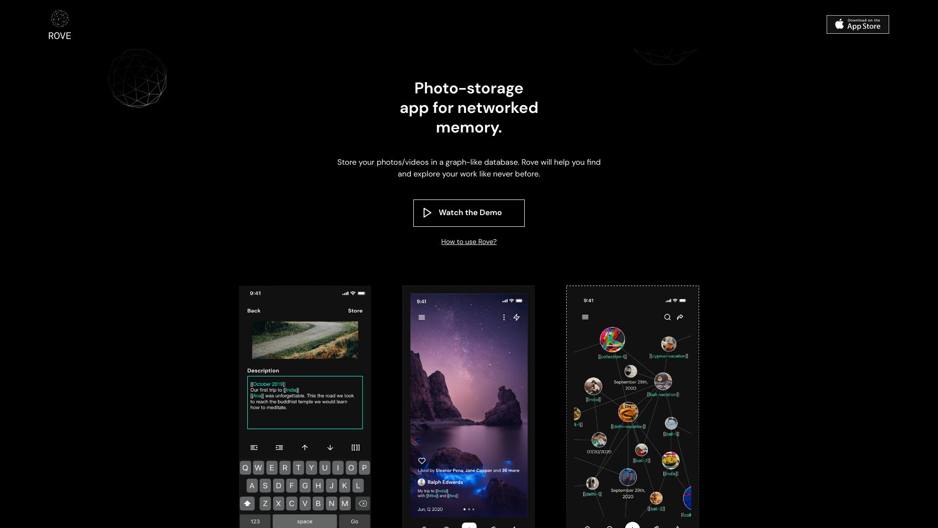Rove startup – AI App Builder