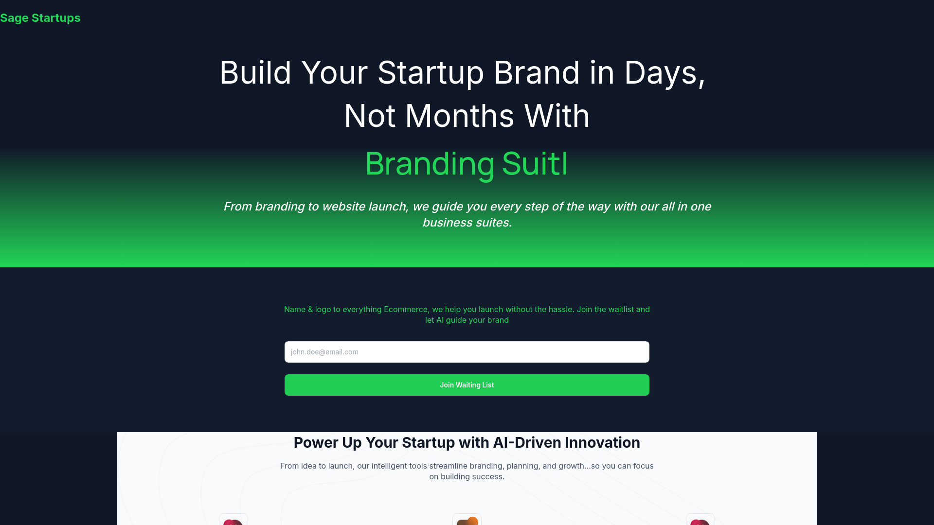 Sage Startups startup – No-Code&Low-Code