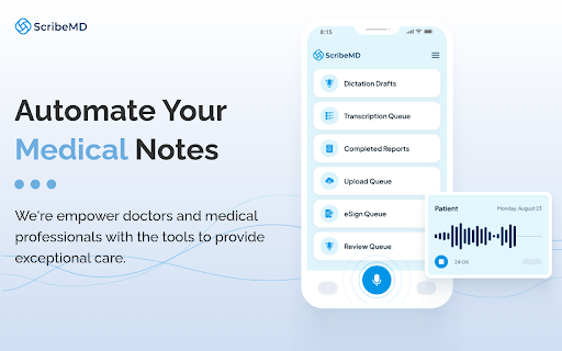ScribeMD - AI Medical Scribe startup – AI Healthcare