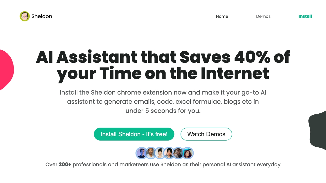 Sheldon AI startup – AI Assistant