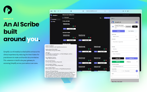 Simplify AI Medical Scribe startup – AI Healthcare
