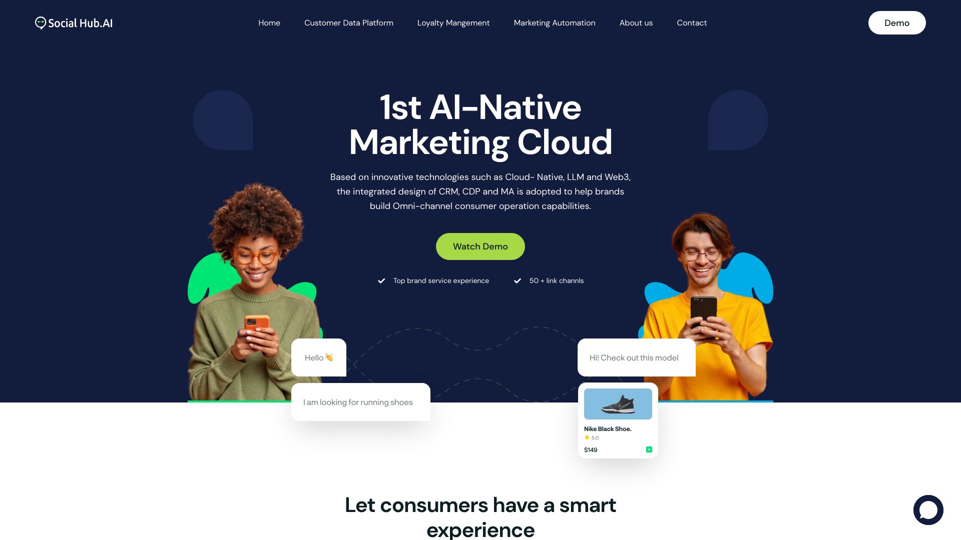 Social Hub.AI startup – AI Advertising Assistant