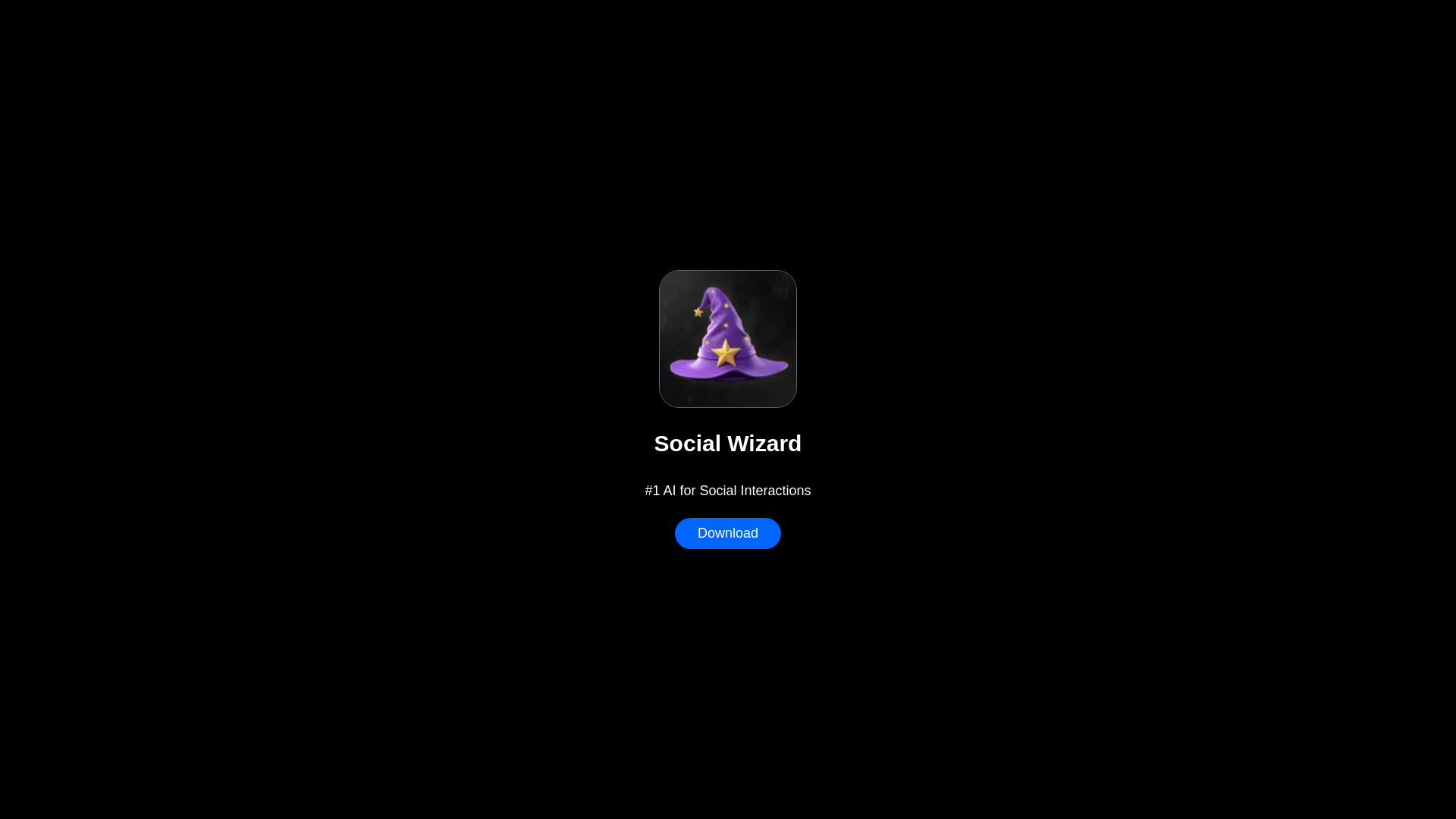 Social Wizard: Level Up Skills startup – AI Assistant