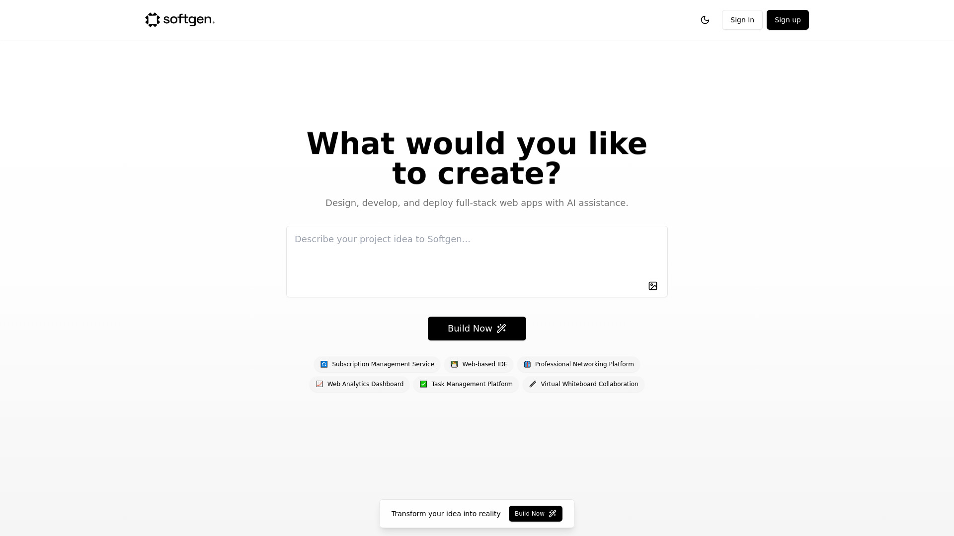 Startup Image