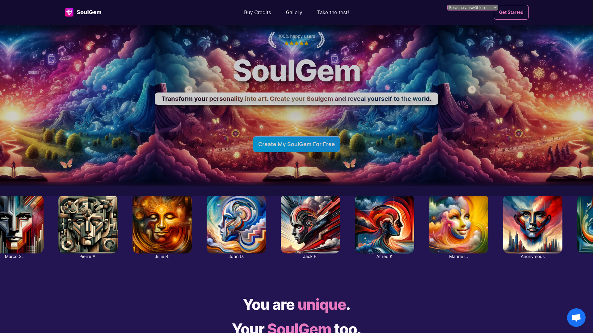 SoulGem startup – AI Image Generator