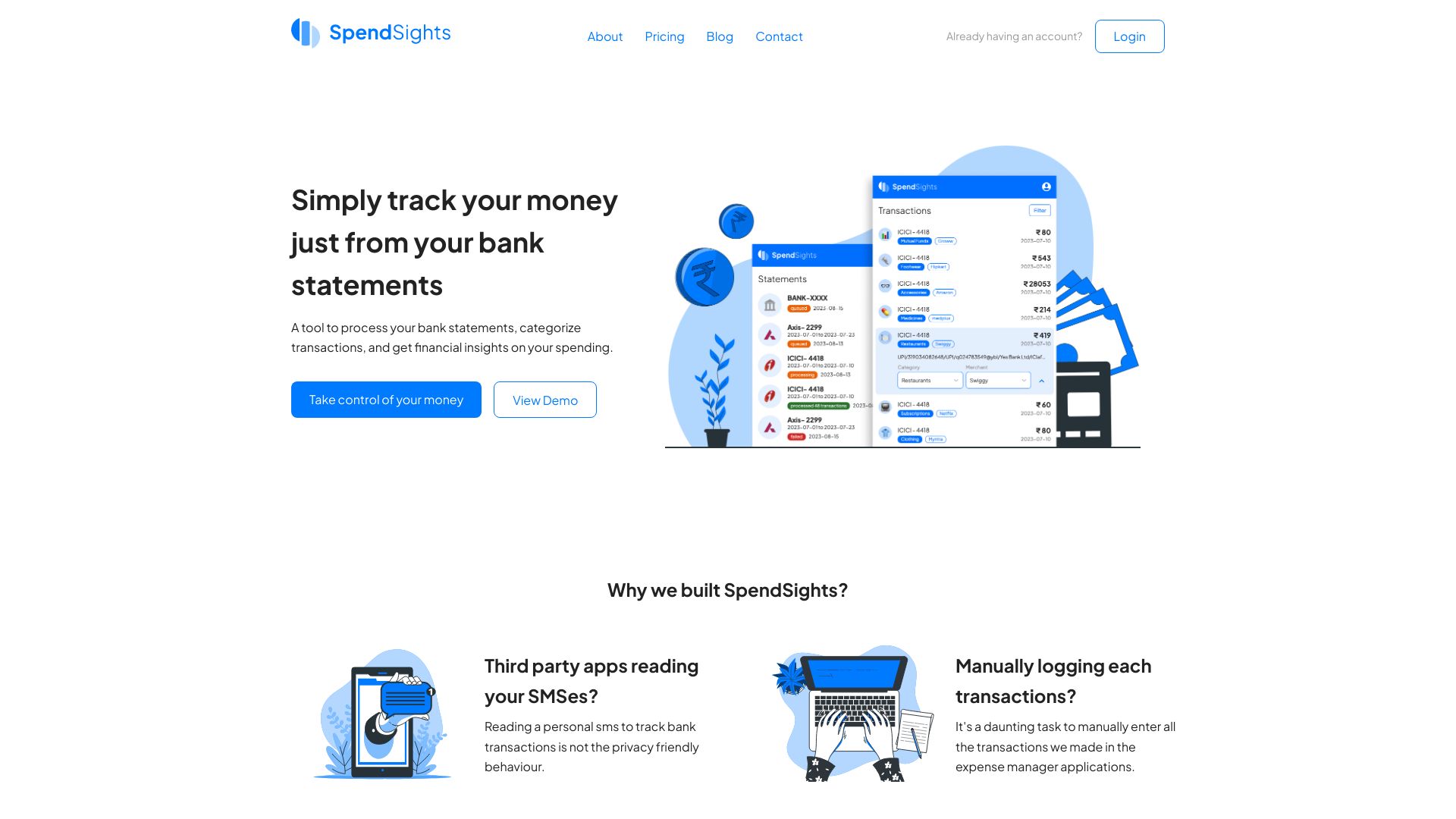 SpendSights startup – AI Data Mining