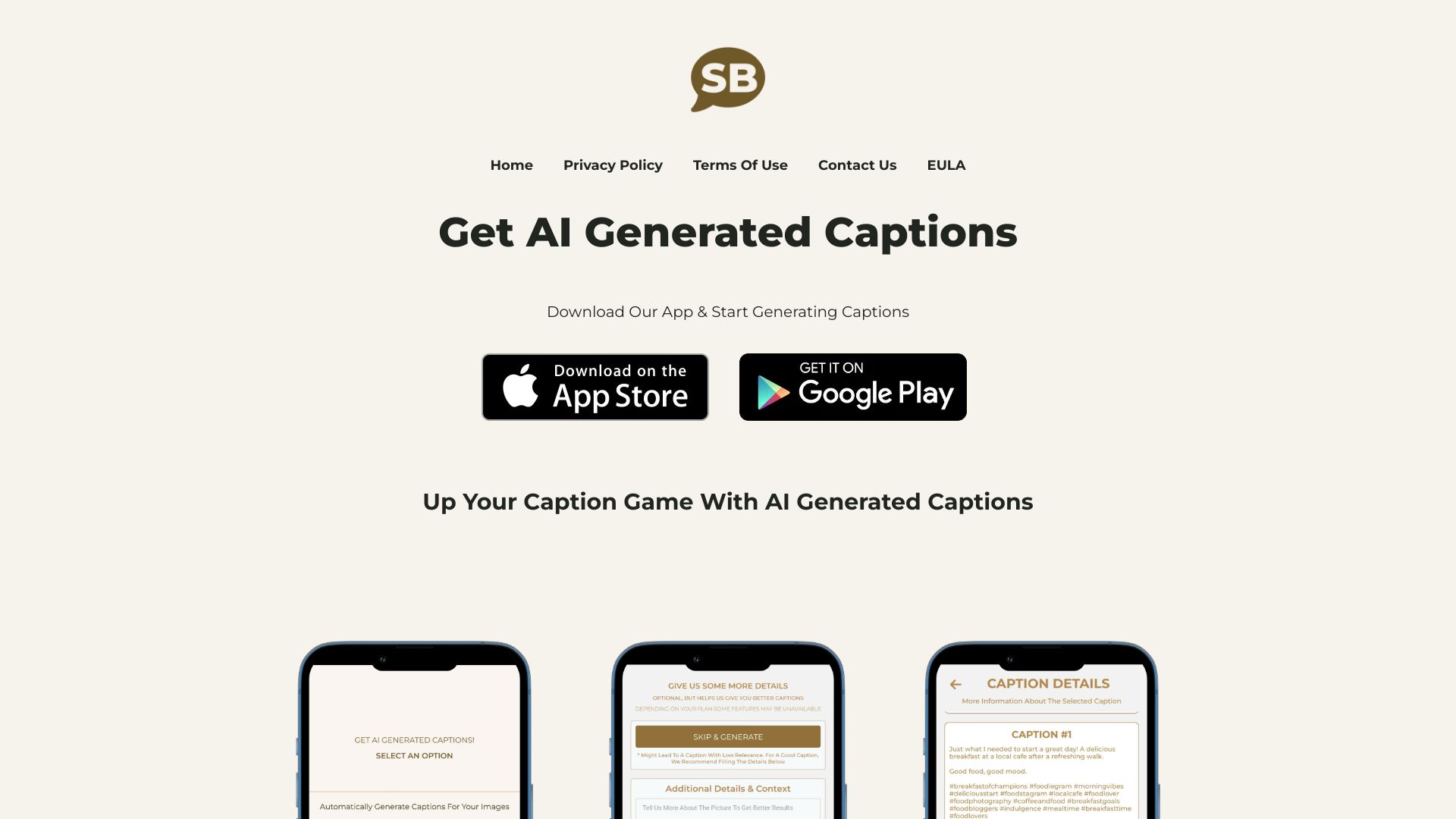 SpotBuzz - Up Your Caption Game With AI startup – AI Advertising Assistant