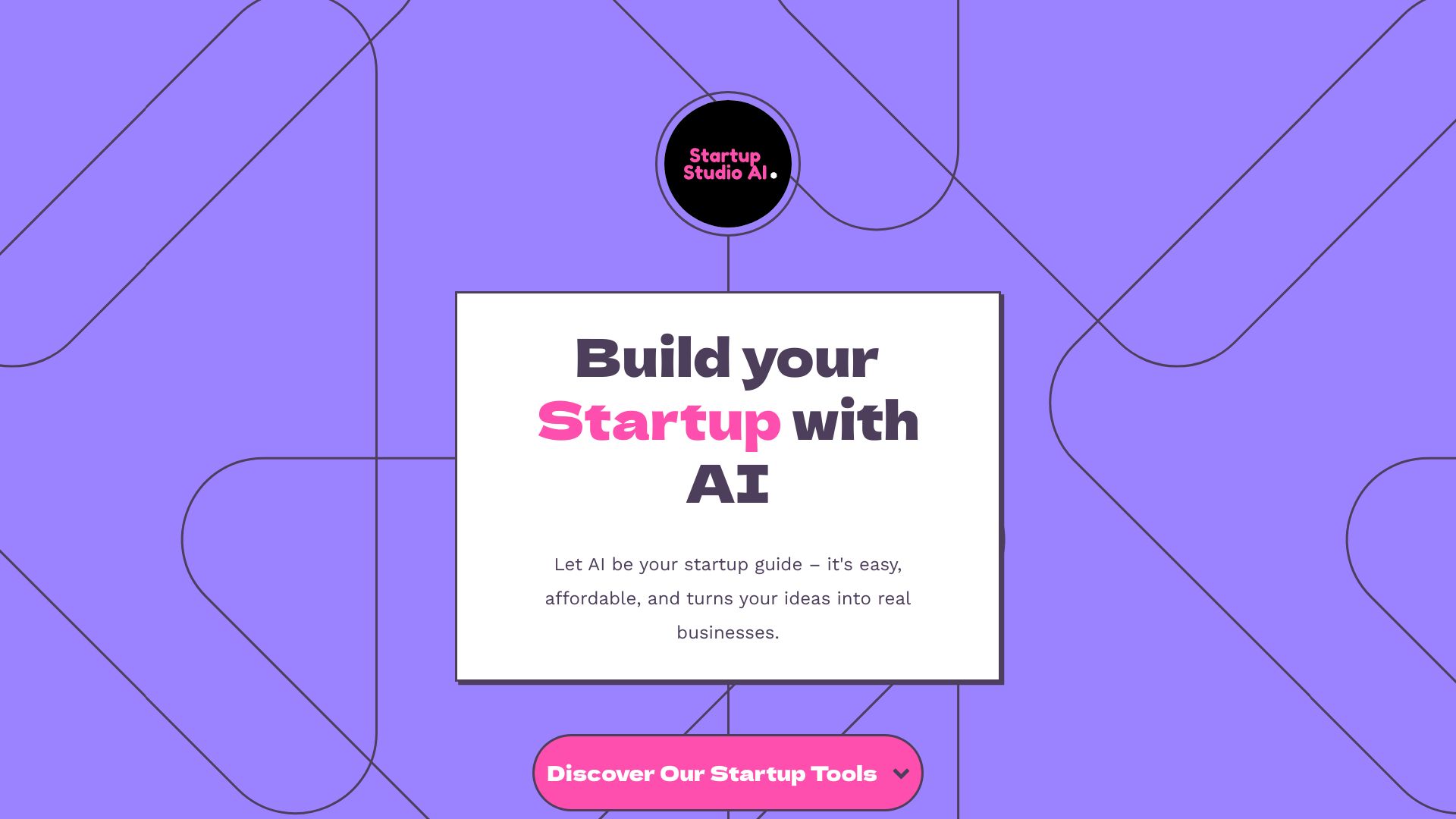 StartupStudio-AI startup – AI Advertising Assistant