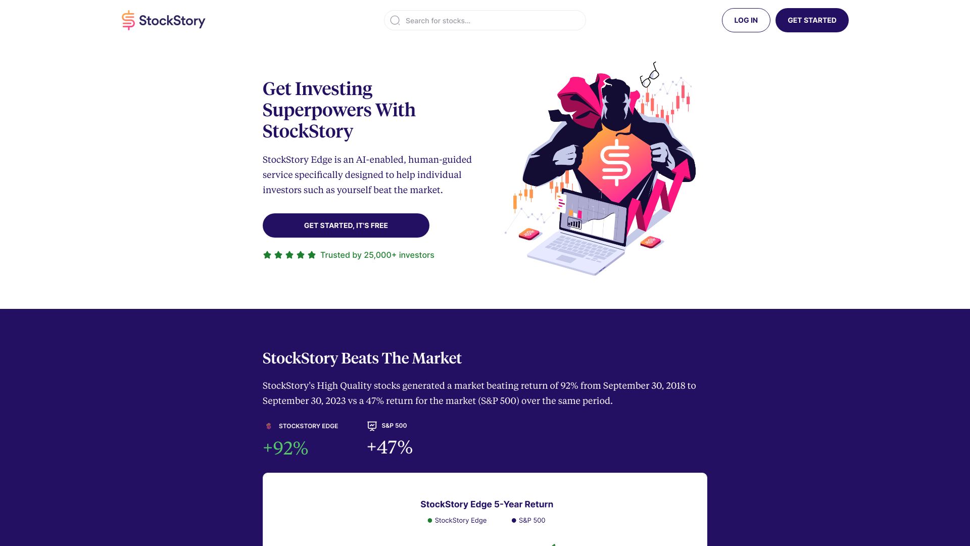 StockStory startup – Investing Assistant