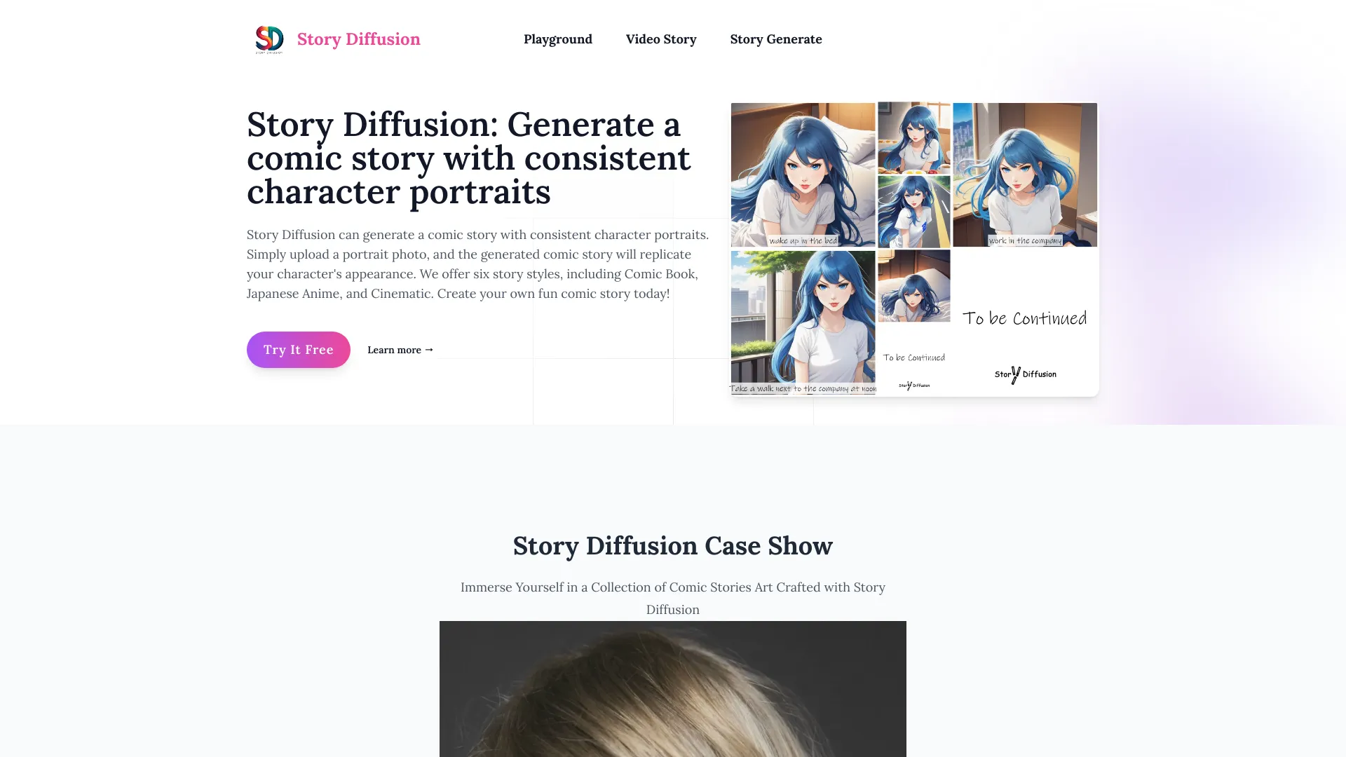Story Diffusion startup – AI Story Generator
