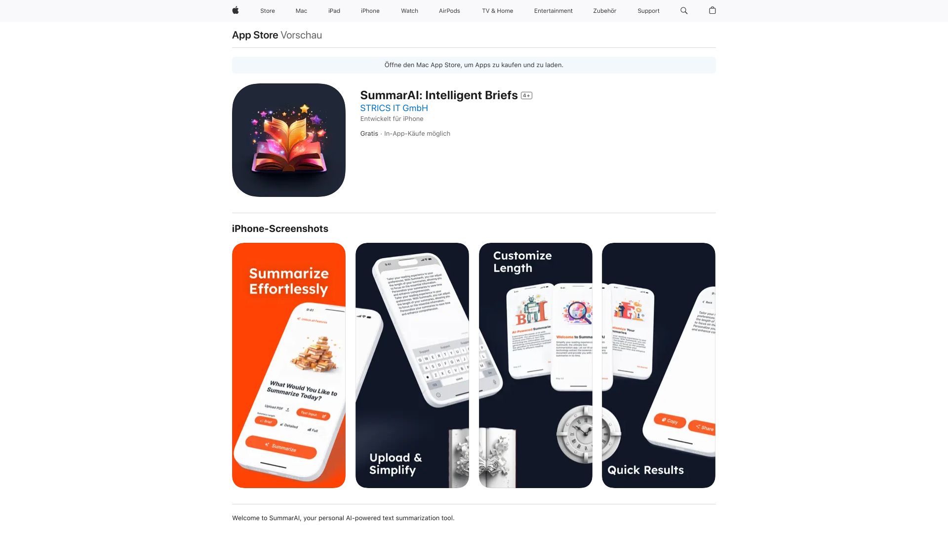 SummarAI: Intelligent Briefs startup – Summarizer